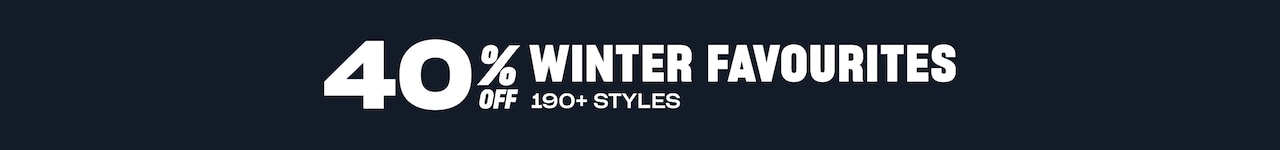 40% off winter favourites