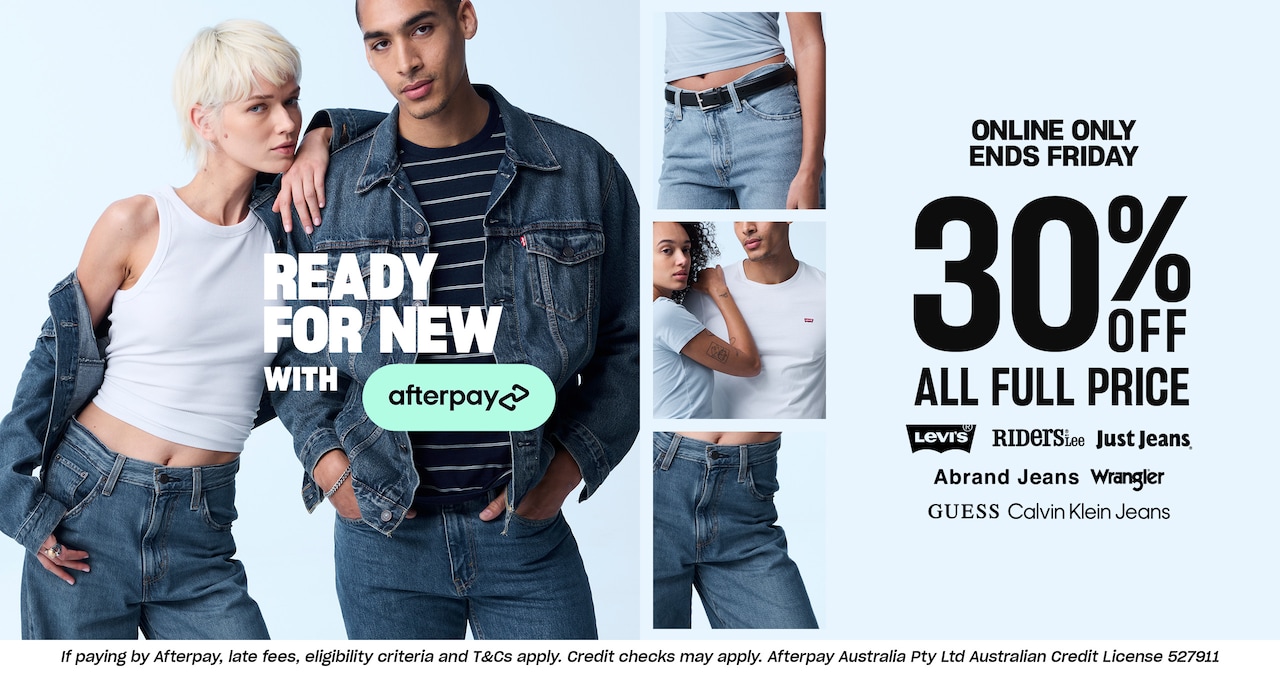 Online only. Ends Friday. 30% off all full price.