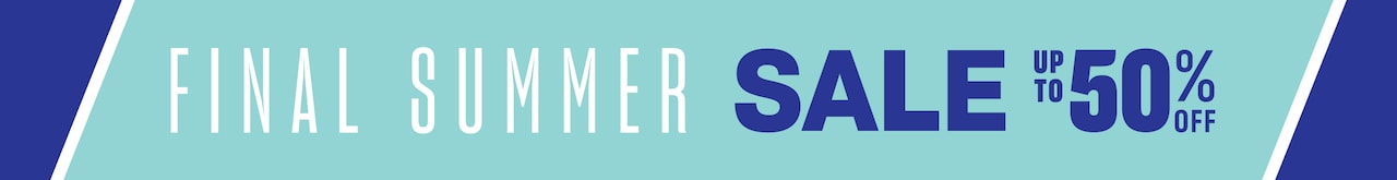 Final Summer Sale. Up To 50% Off