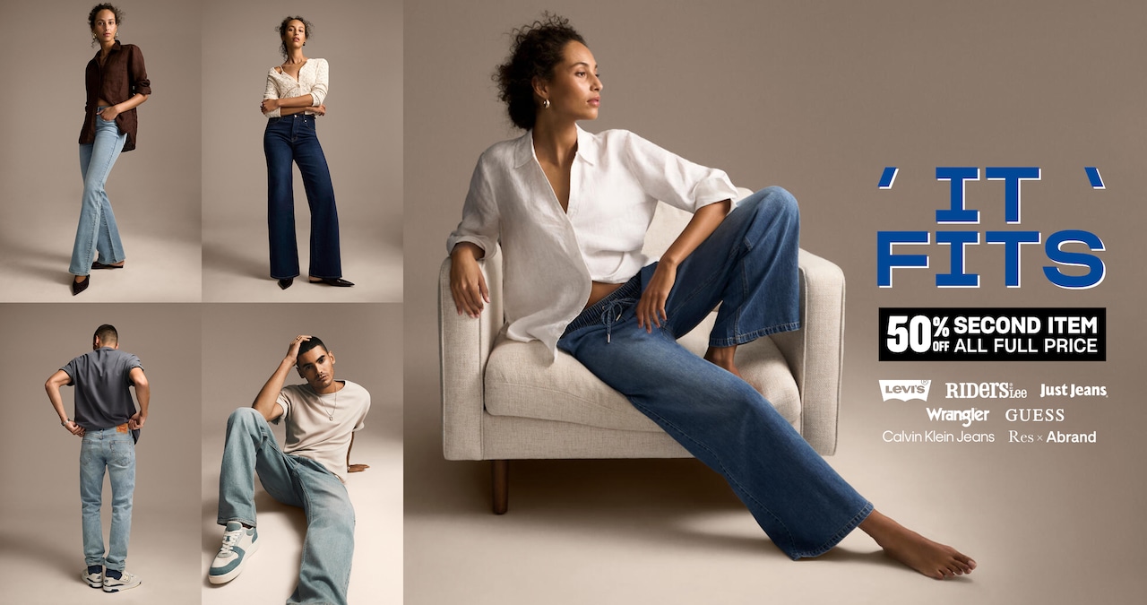 'It Fits. 50% Off Second Item All Full Price'