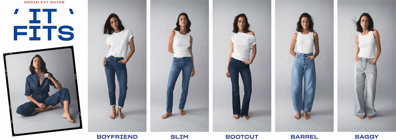 Denim Fit Guide. It Fits