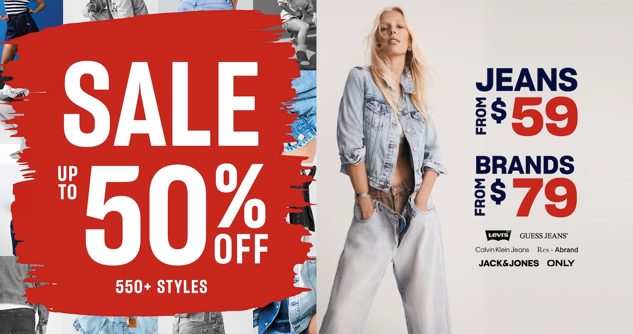 Sale up to 50% off. 550+ Styles | Jeans from $59. Brands from $79