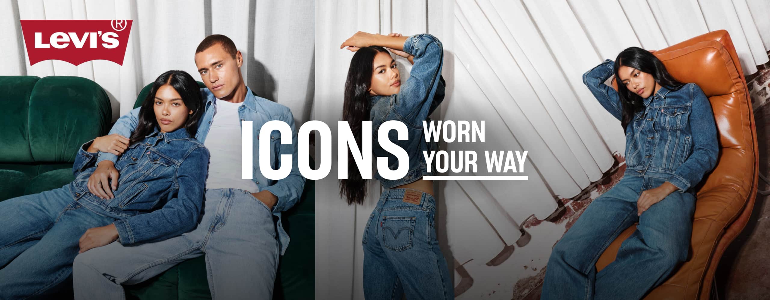 Levis. Icons worn your way.
