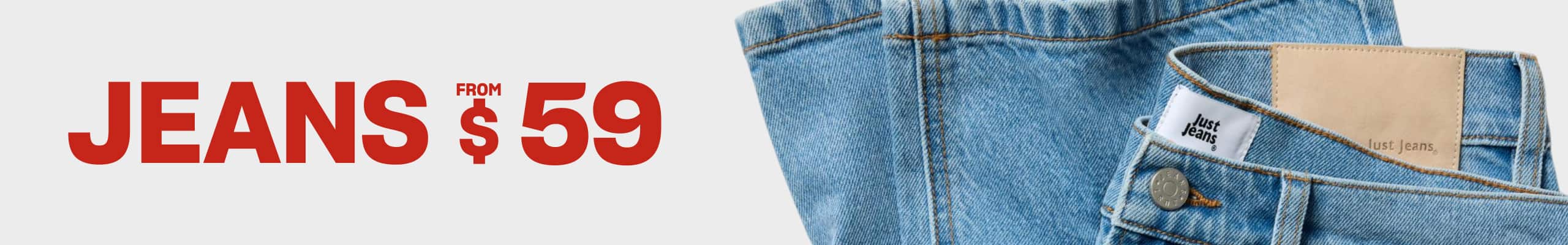 Jeans From $59