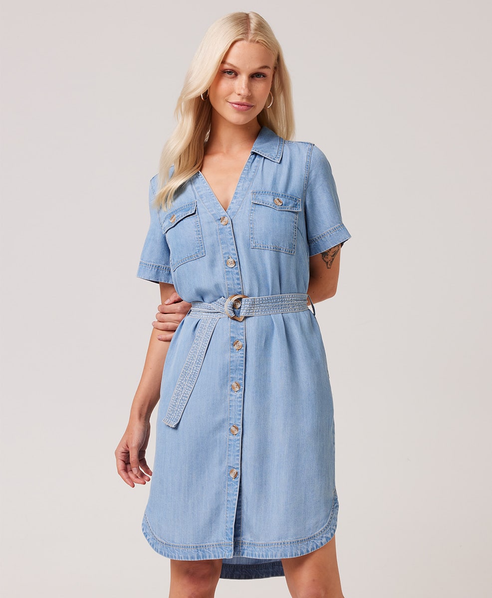 Cherie Shirt Dress