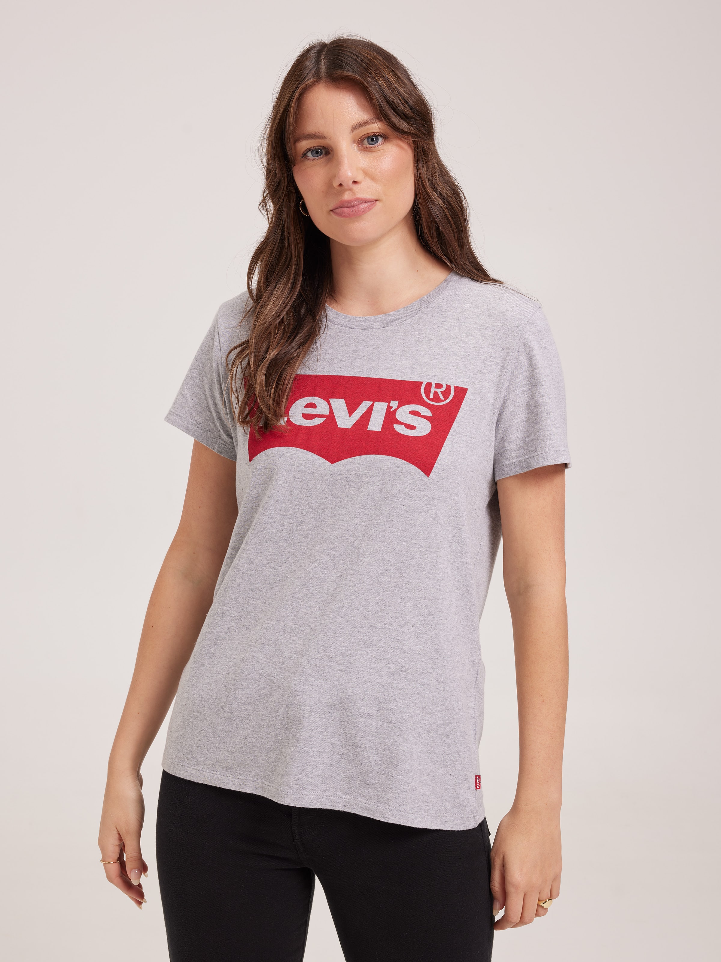 Perfect Batwing Tee In Grey