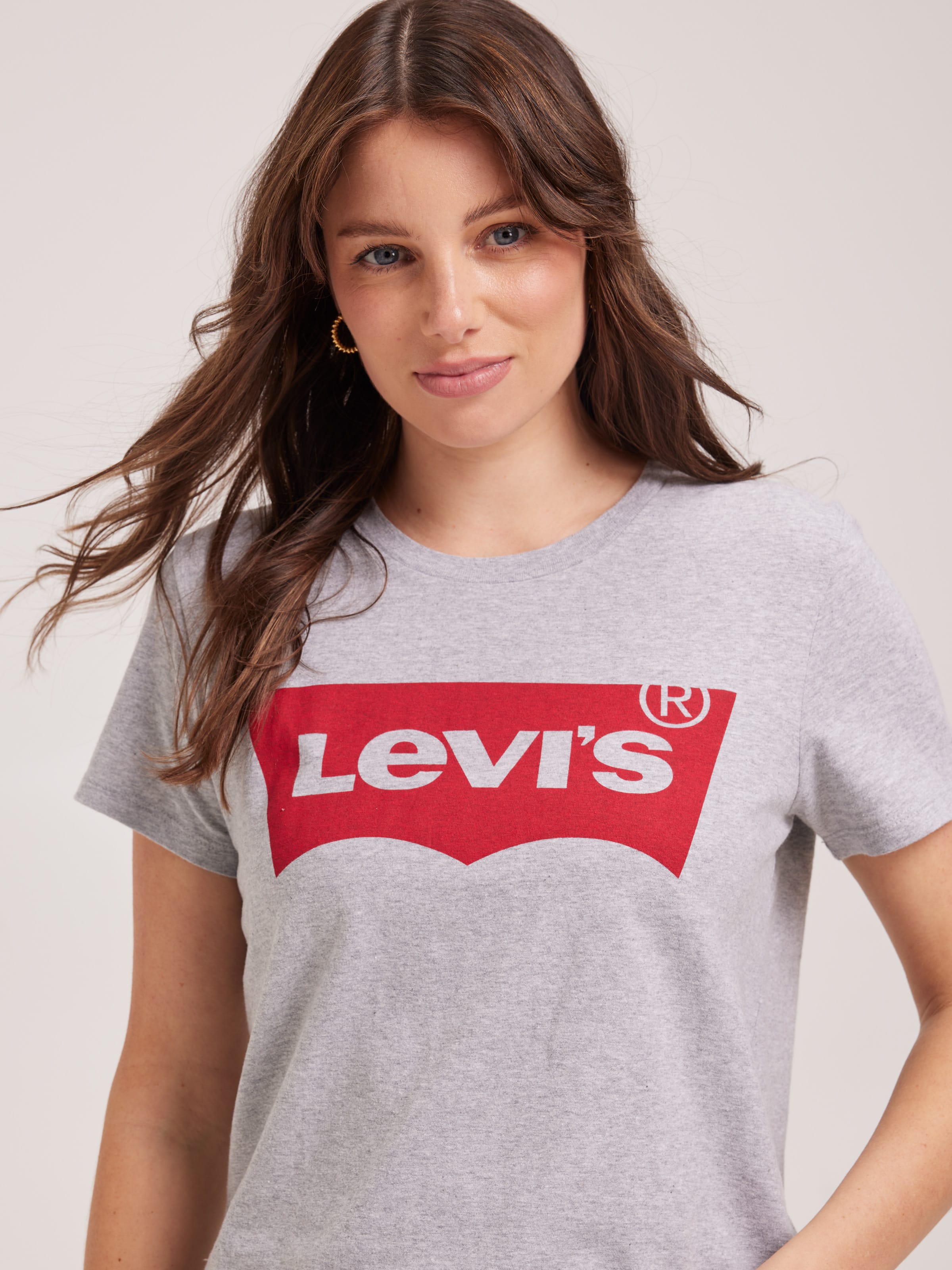 Perfect Batwing Tee In Grey