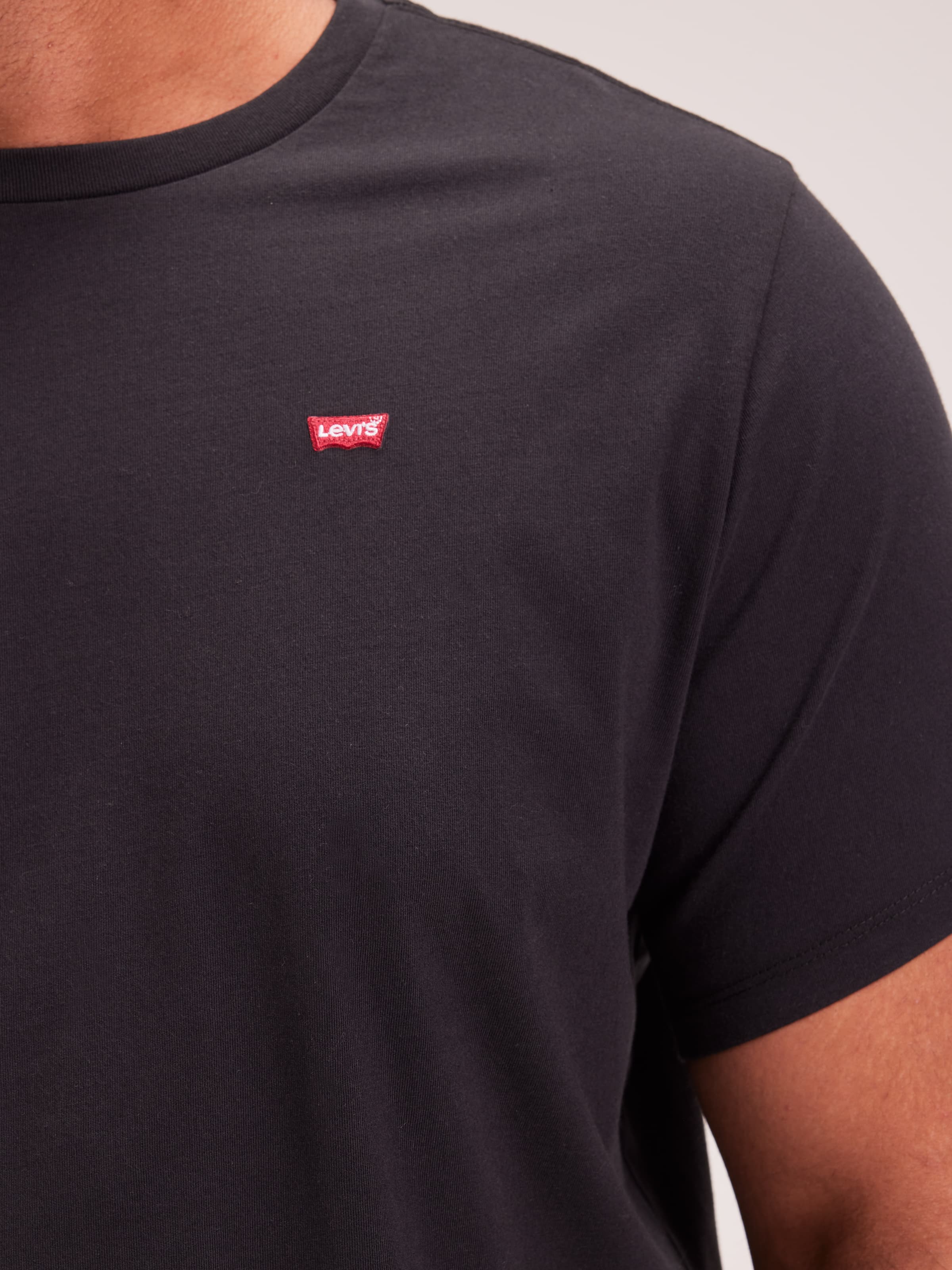 Big & Tall Mini Logo Tee In Mineral Black