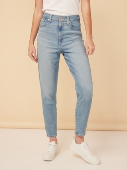 High Waisted Mom Jean In Now You Know