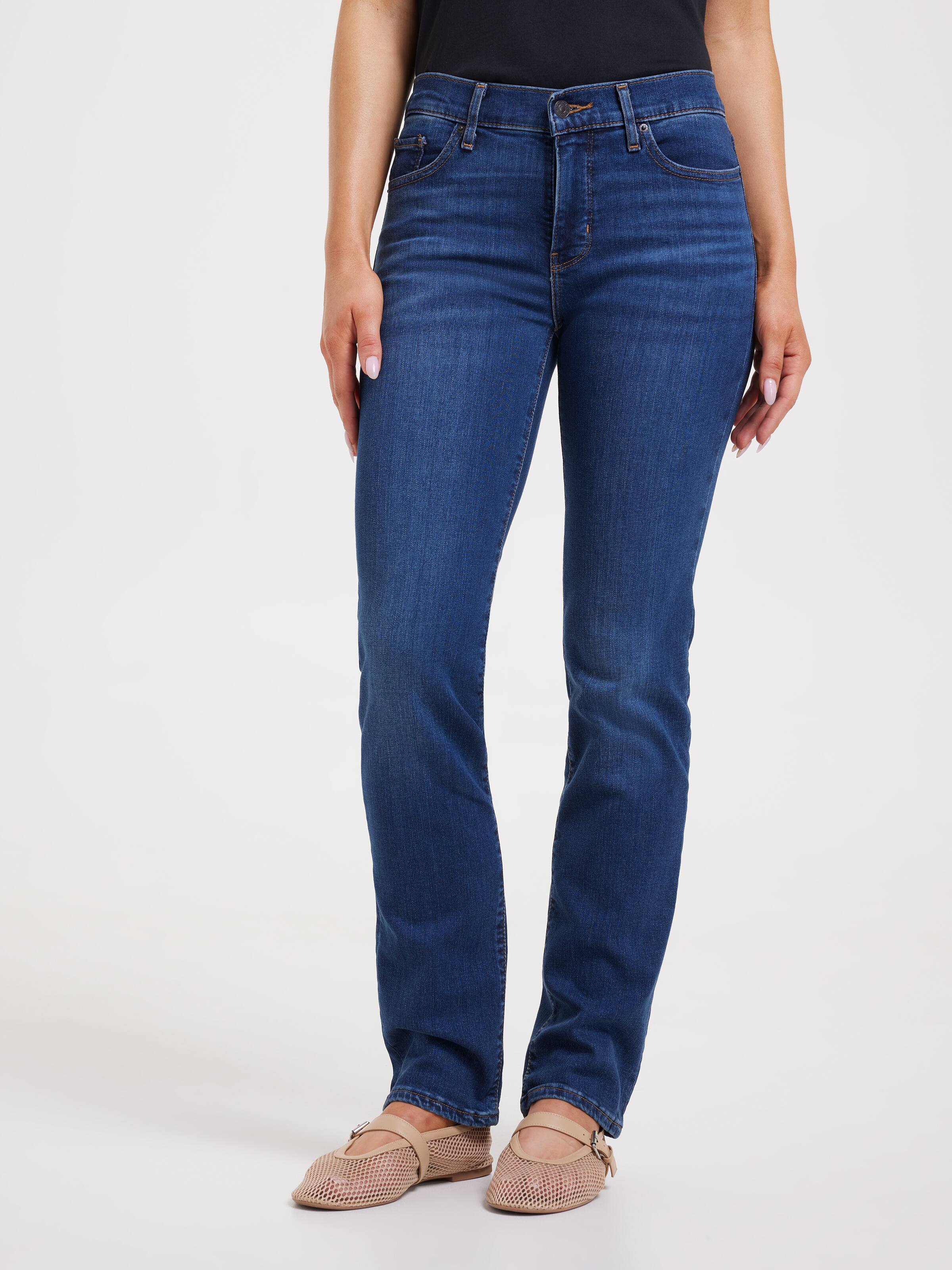 314 Shaping Straight Jean In Blue Wave Dark