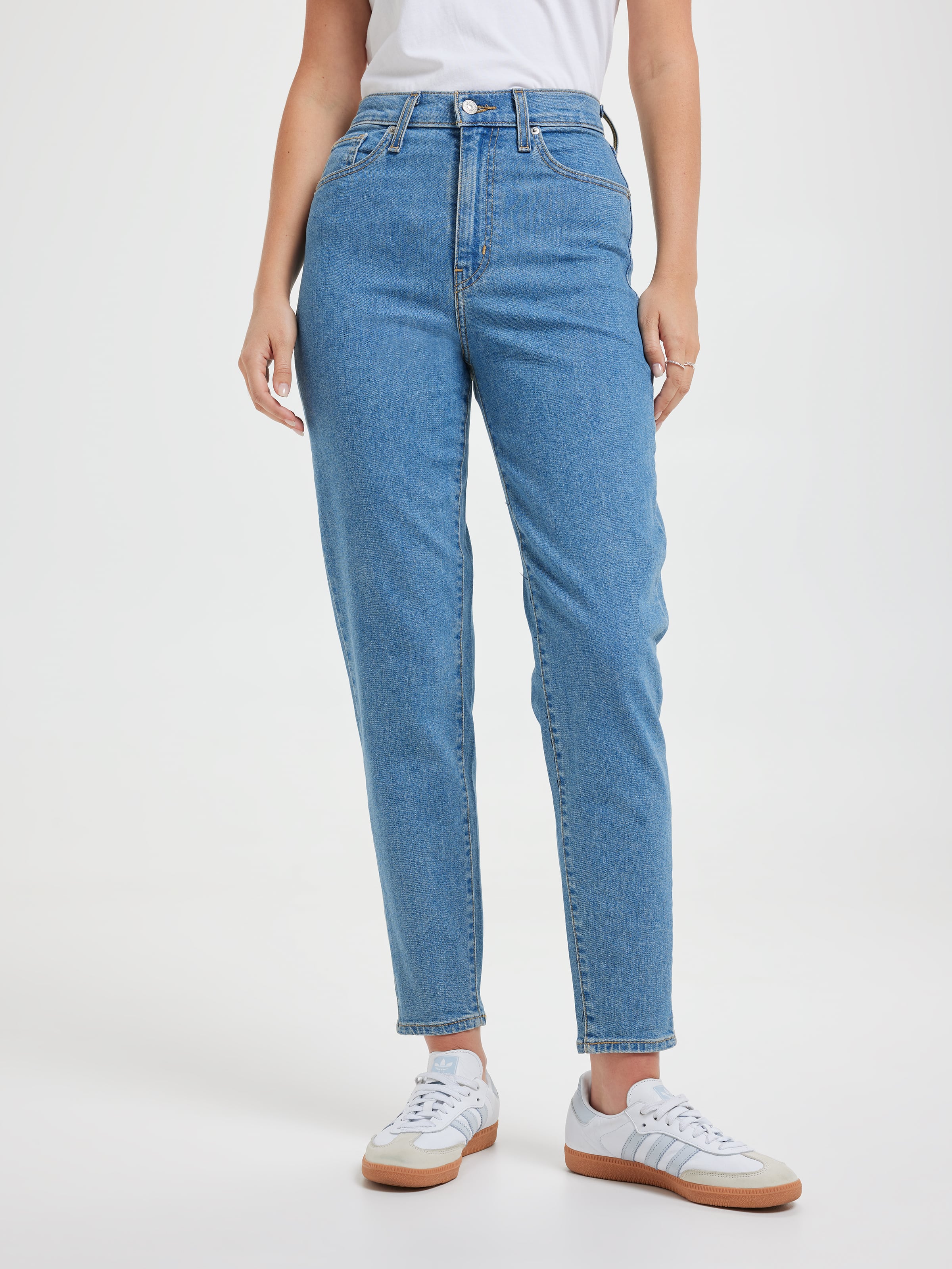 High Waisted Mom Jean In Fyi
