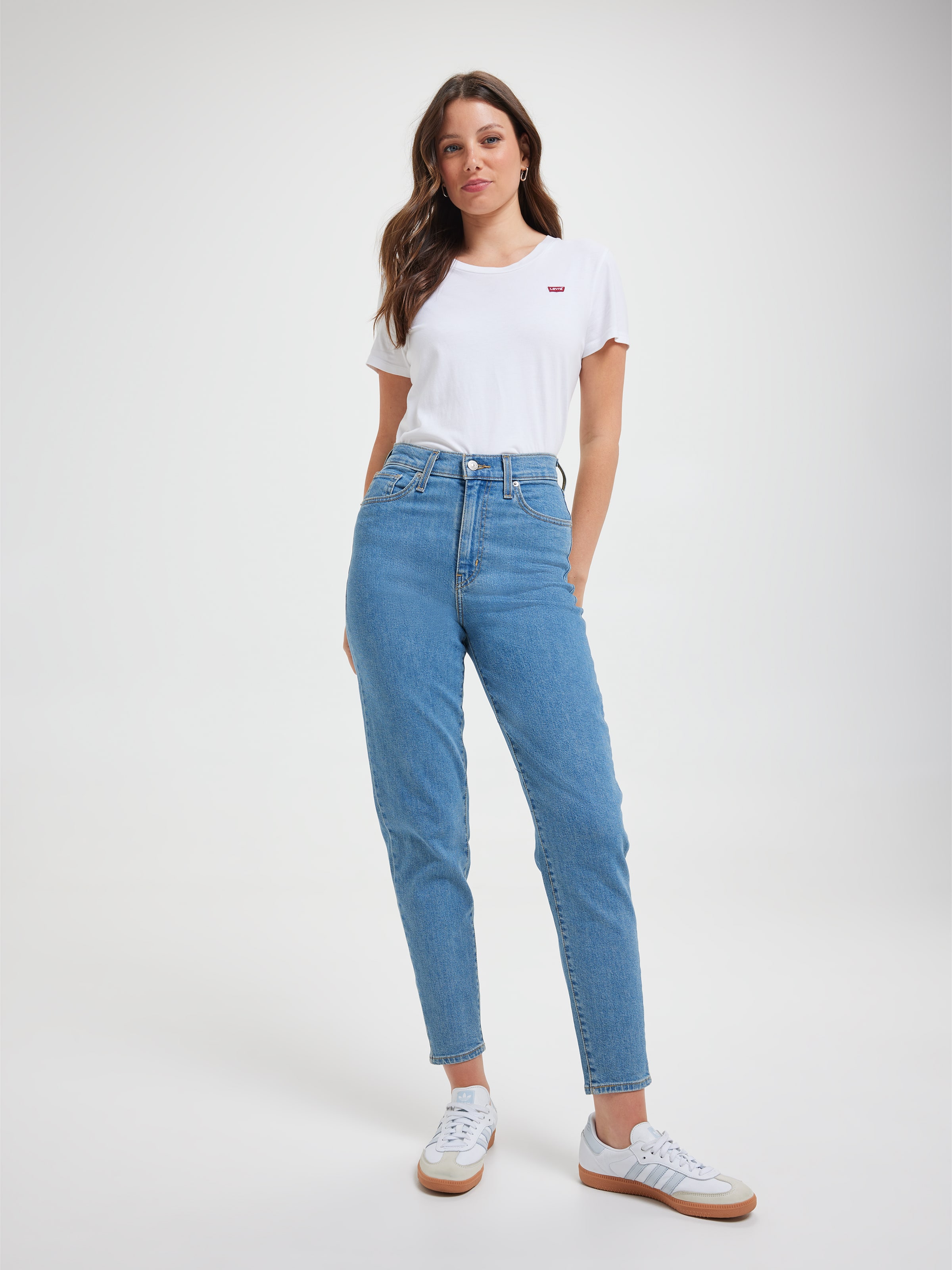 High Waisted Mom Jean In Fyi