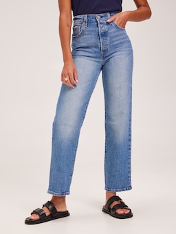Ribcage Straight Ankle Jean In Dance Around