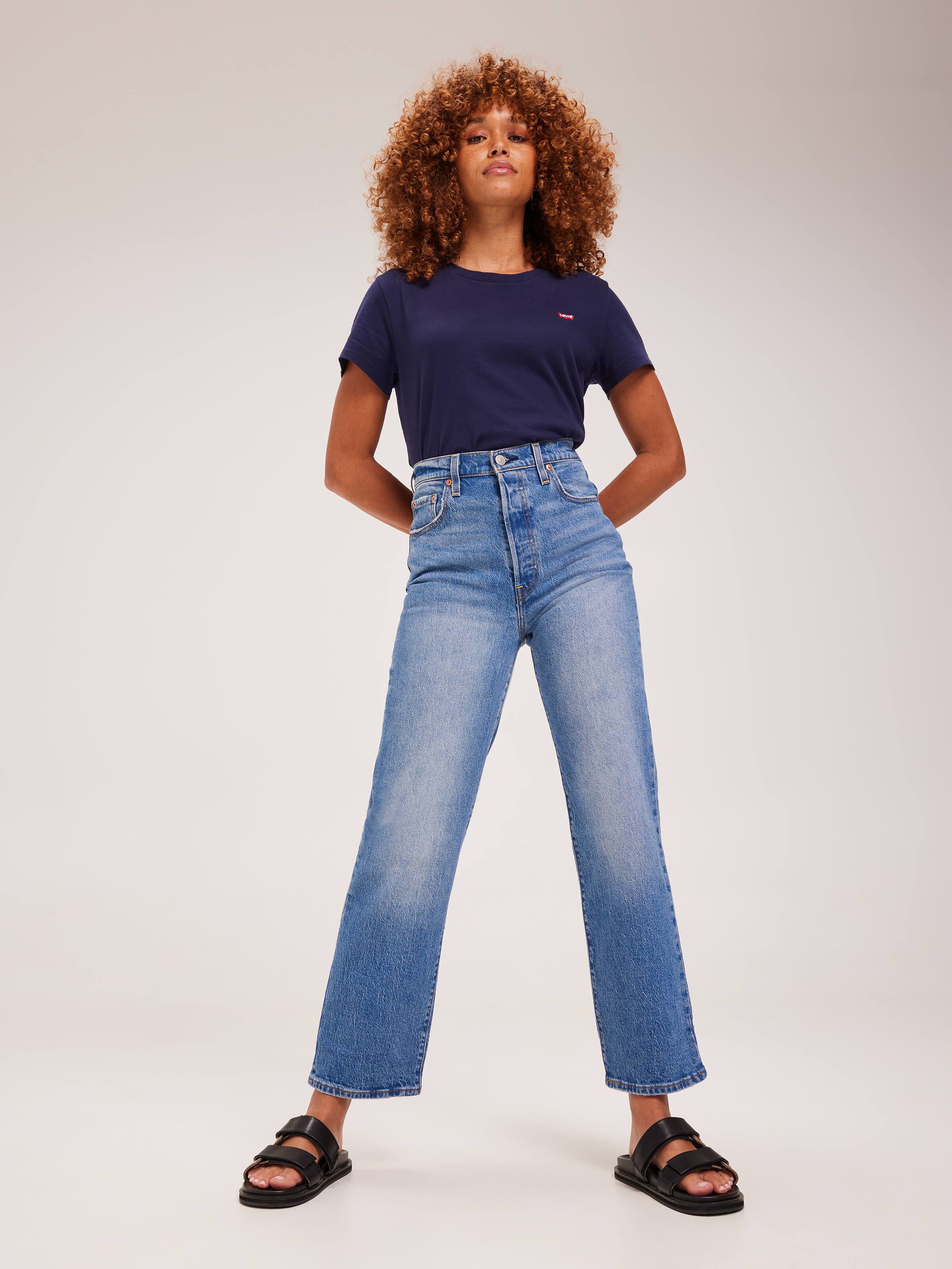 Levi's® Ribcage Straight Stretch Jean - Women's Jeans in Dance Around