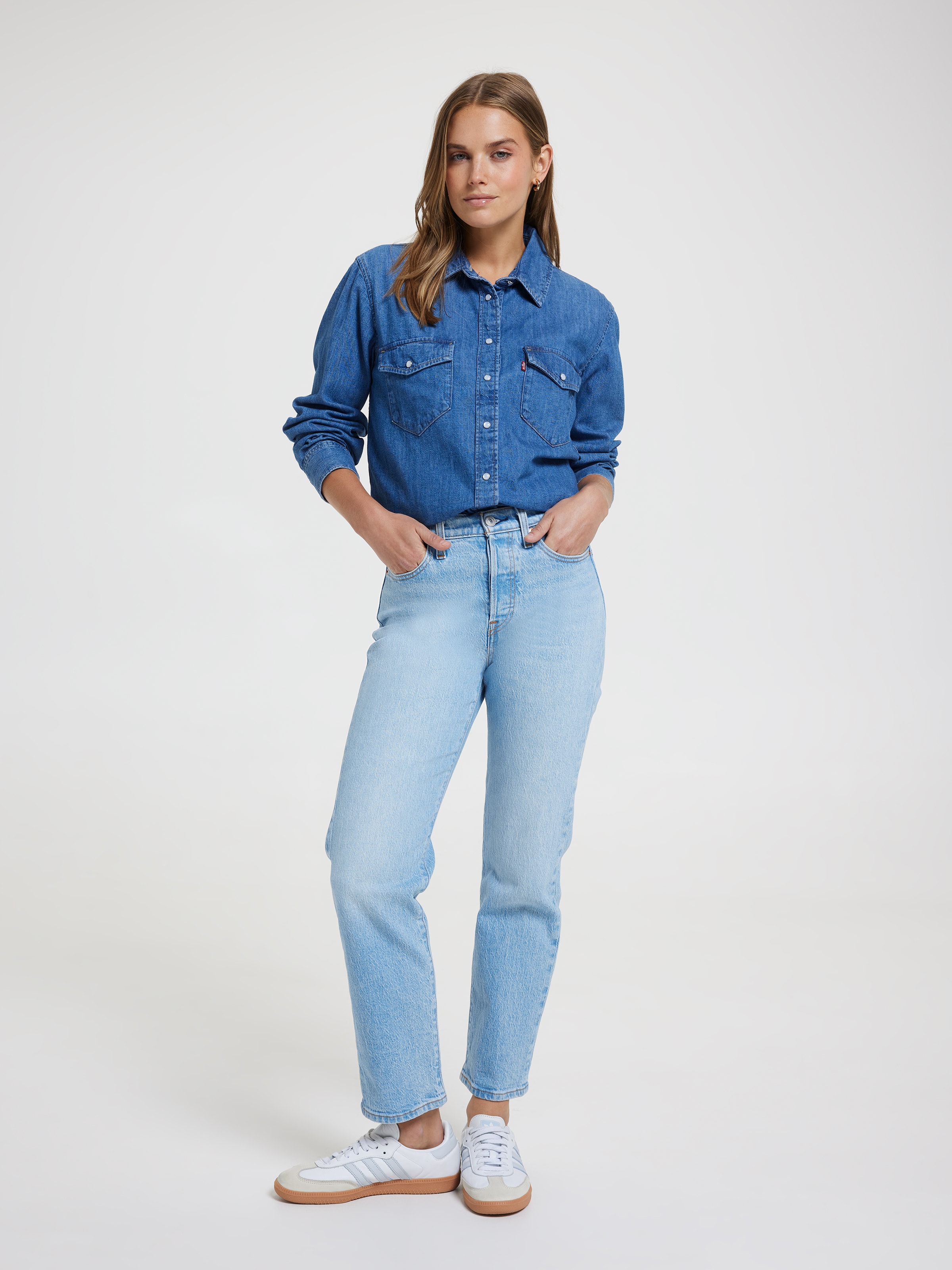 Wedgie Straight Jean In Fully Baked