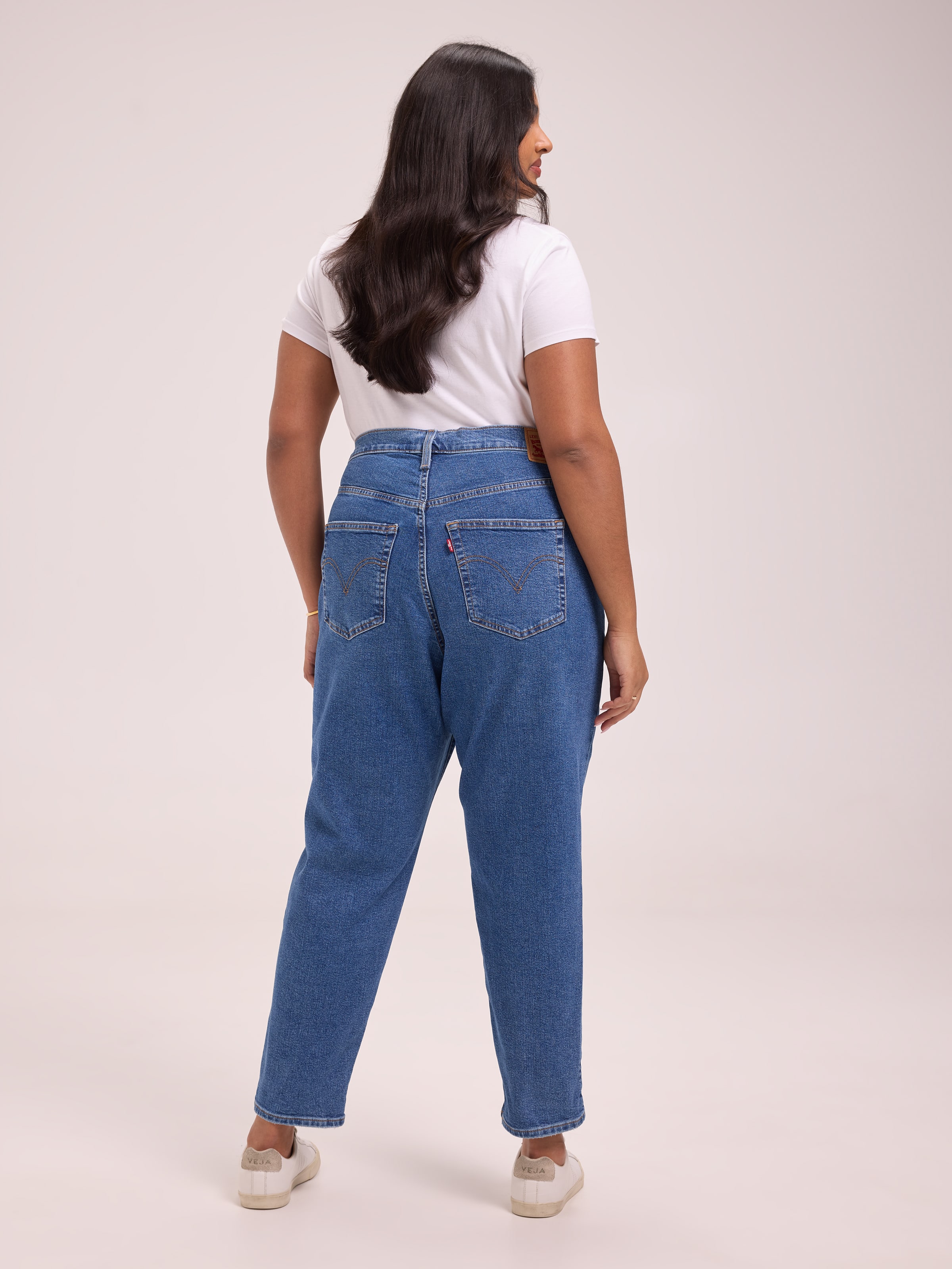 Curve High Waisted Mom Jean In Winter - Just Jeans Online