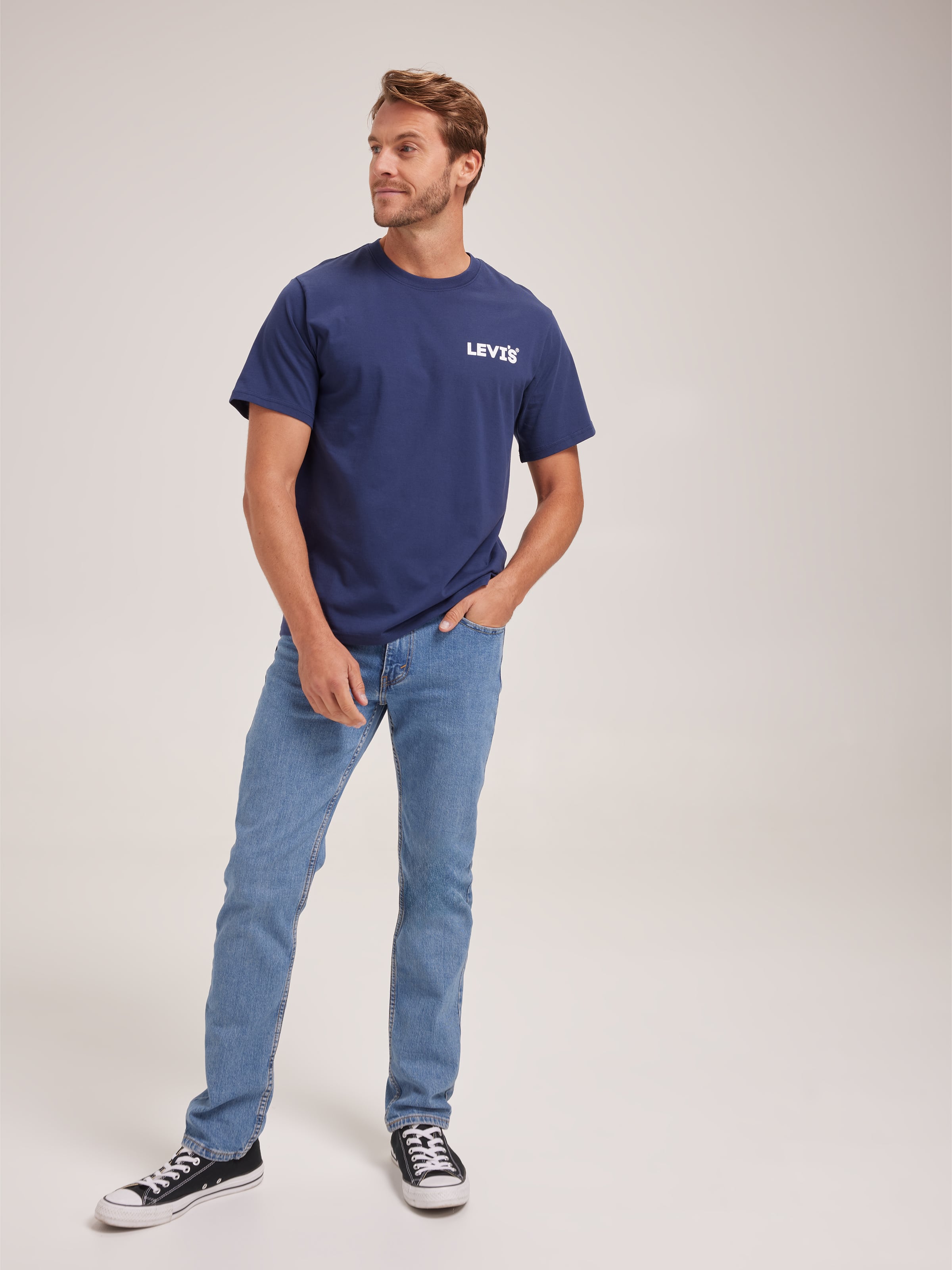 Relaxed Tee In Naval