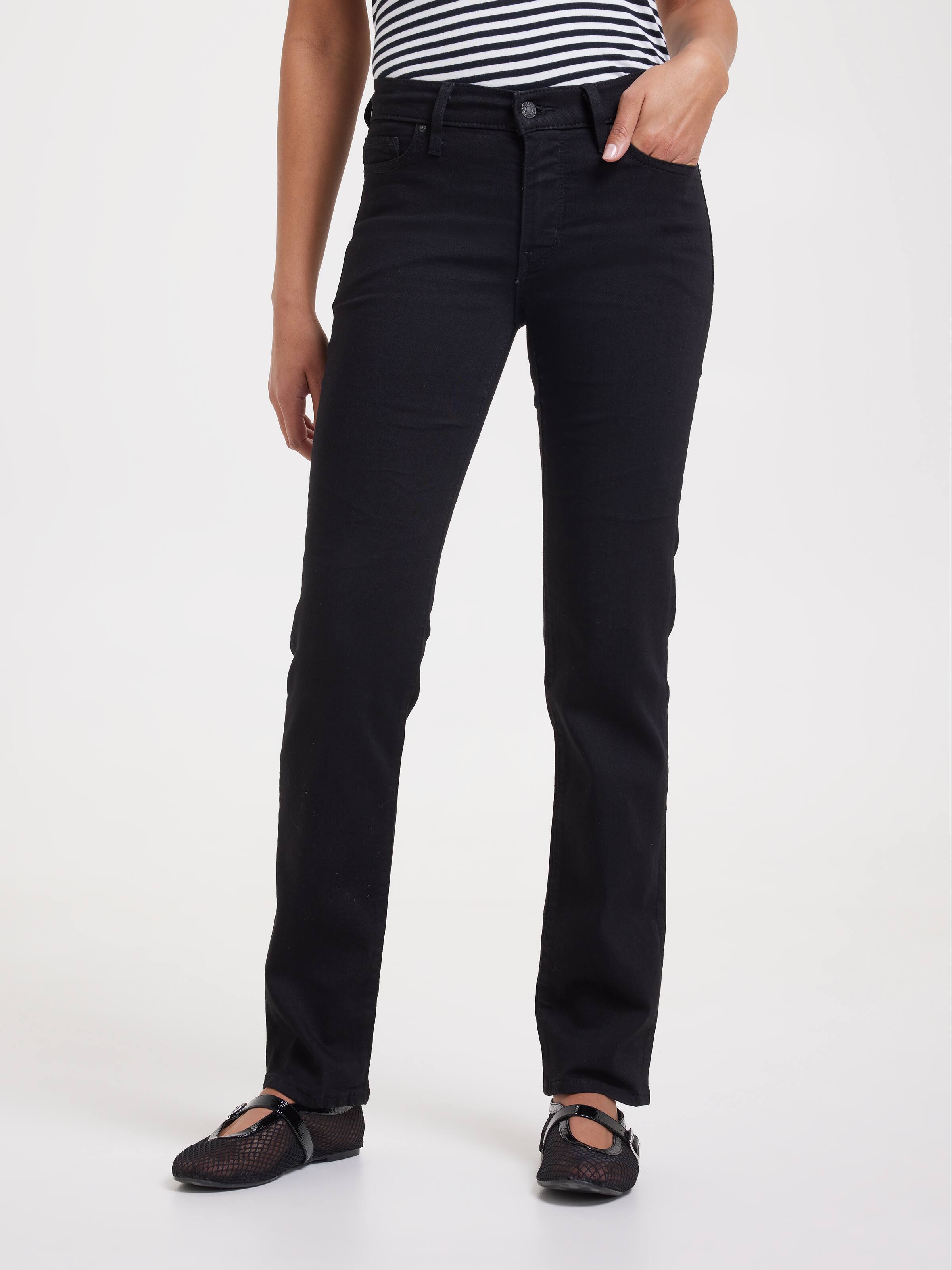 314 Shaping Straight Jean In Midnight Gaze