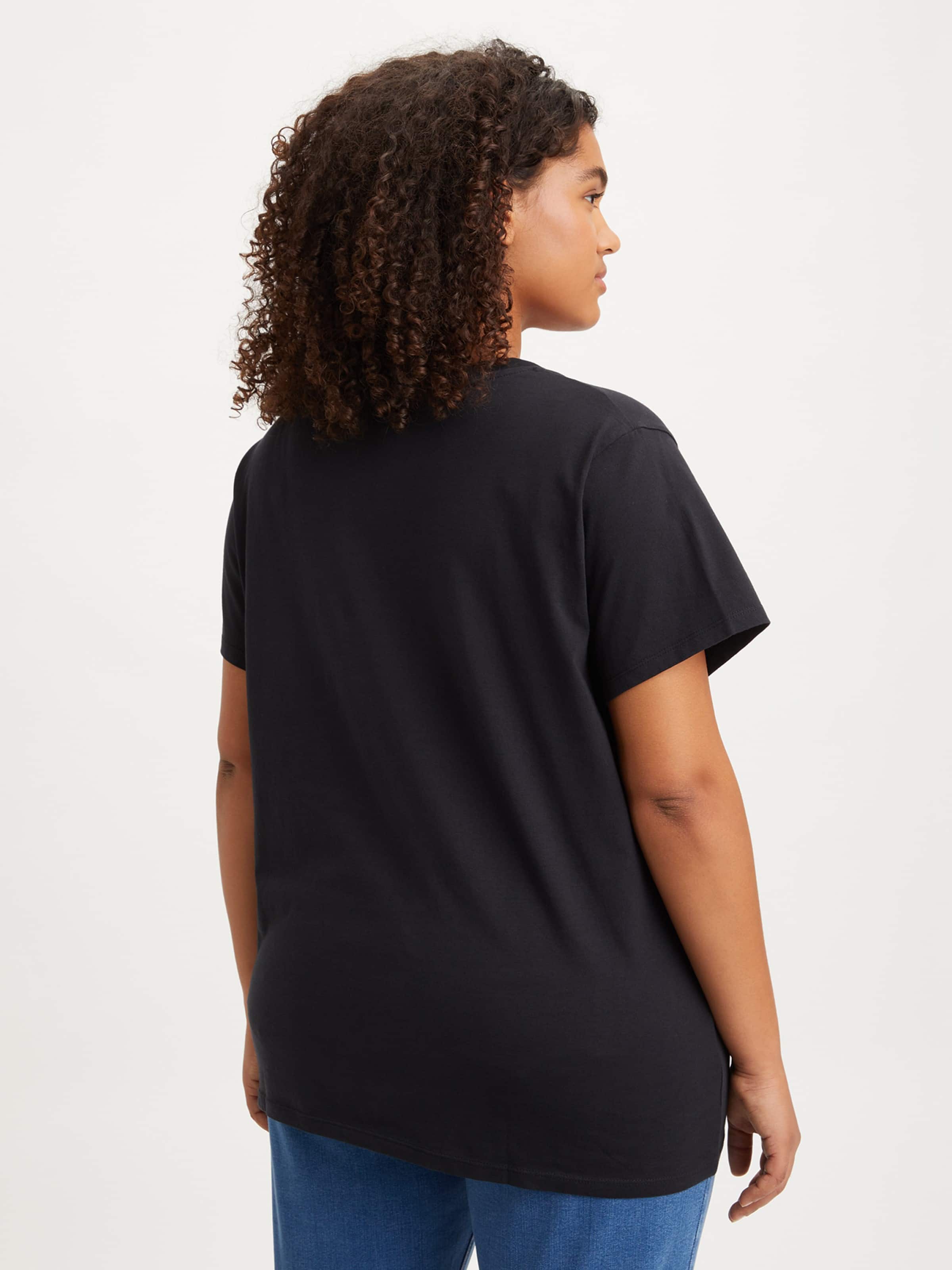 Curve Perfect Tee In Caviar