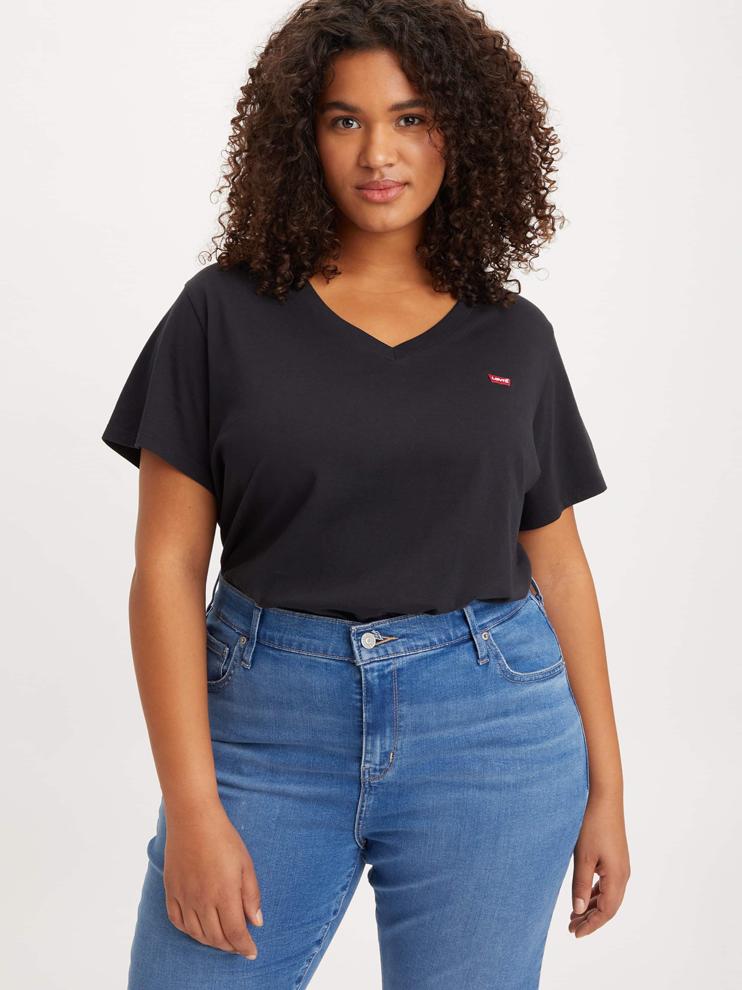 Curve Perfect Tee In Caviar
