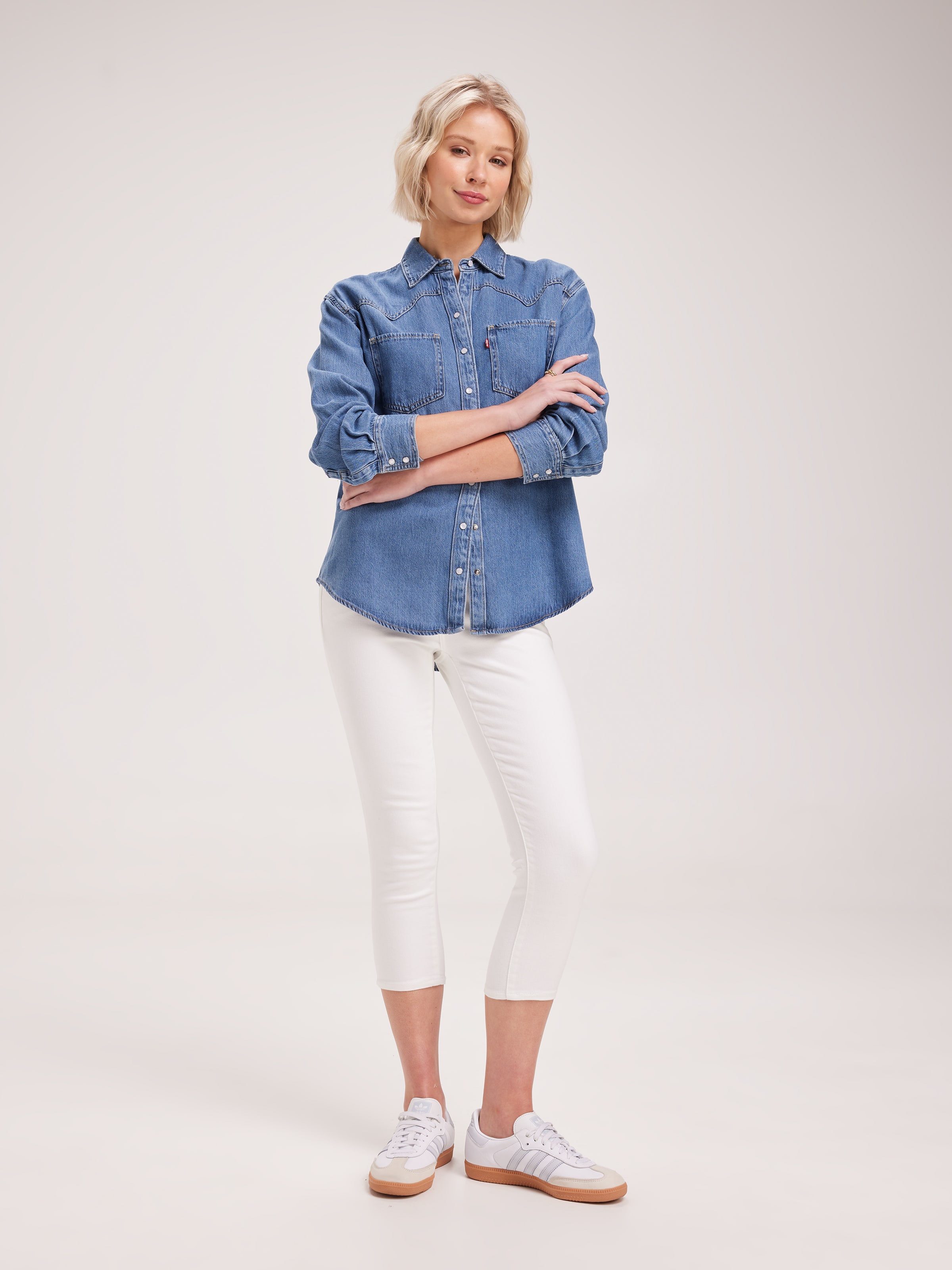 Teodara Western Shirt In Going Steady