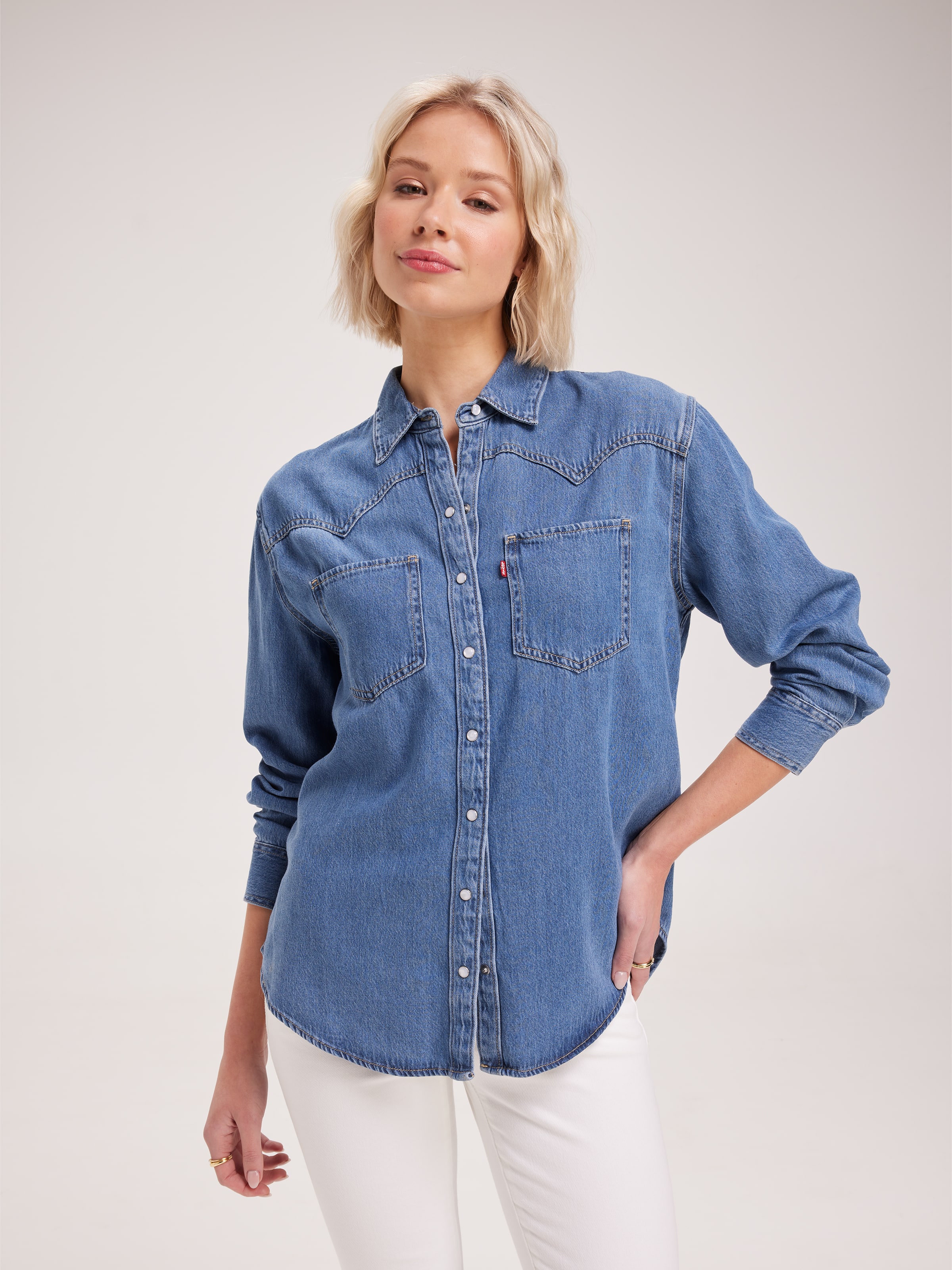 Teodara Western Shirt In Going Steady