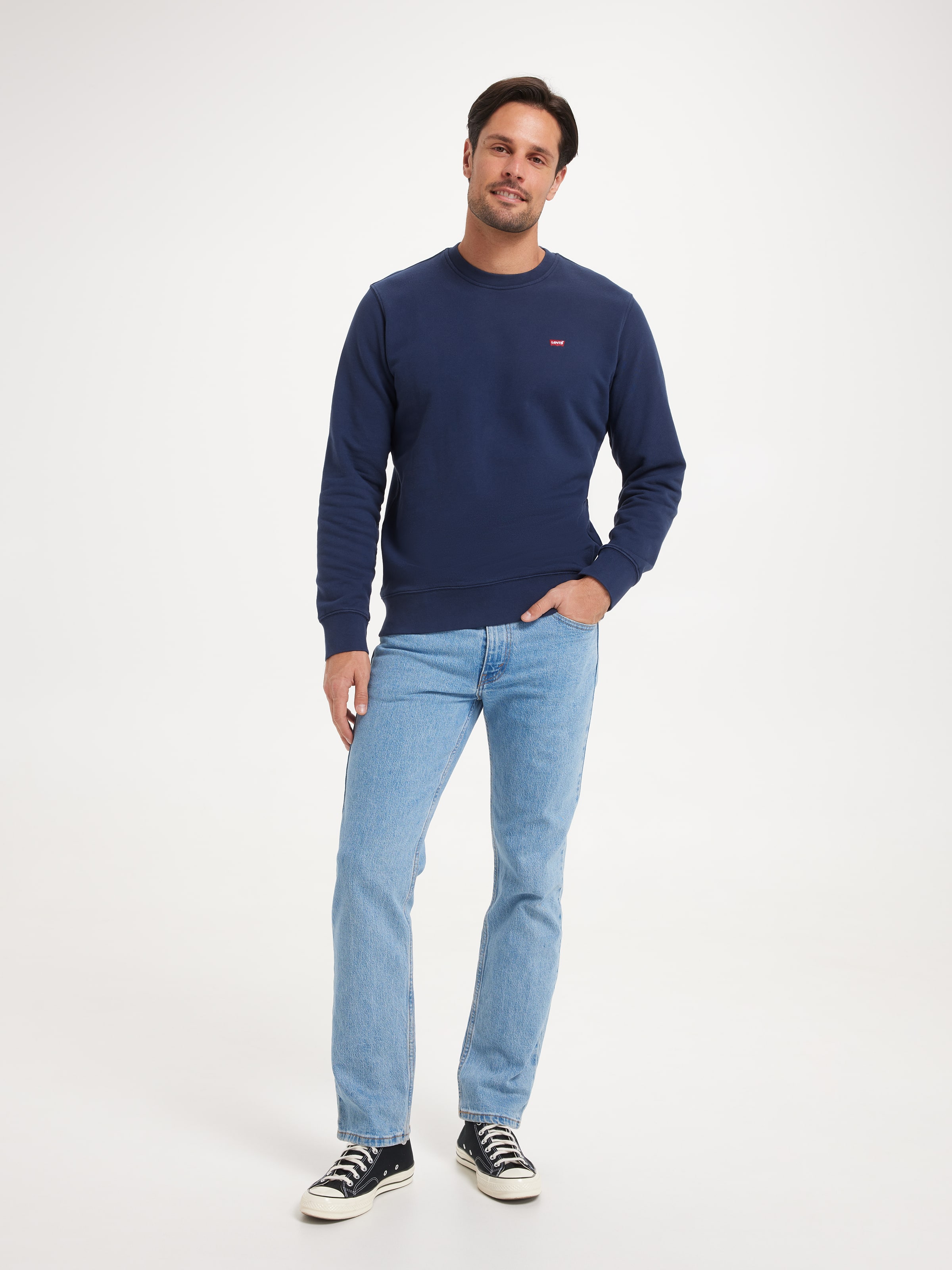 The Original Hm Crew In Navy Blazer