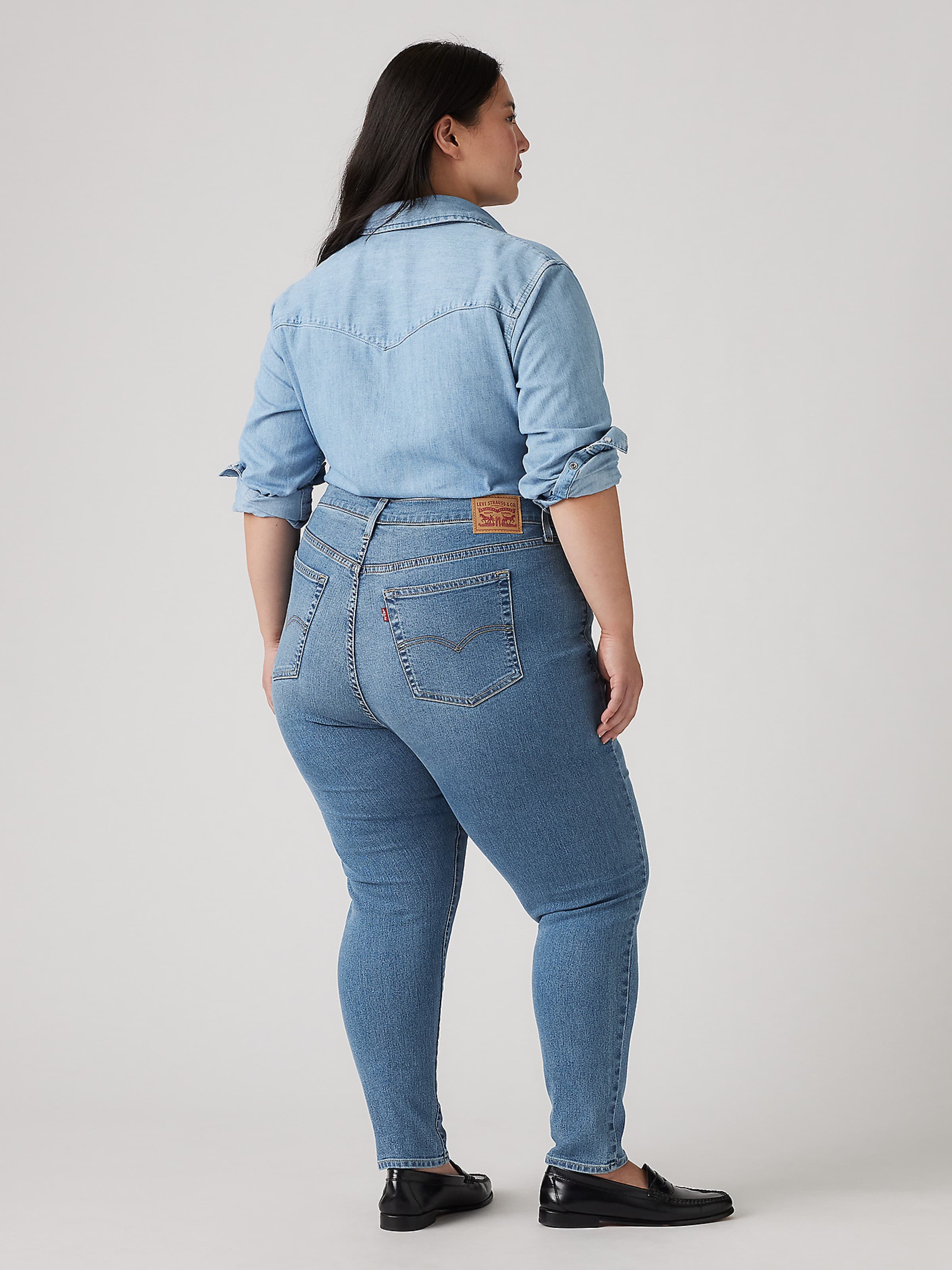 721 Plus Hi-Rise Skinny In Eternal Indigo Mid
