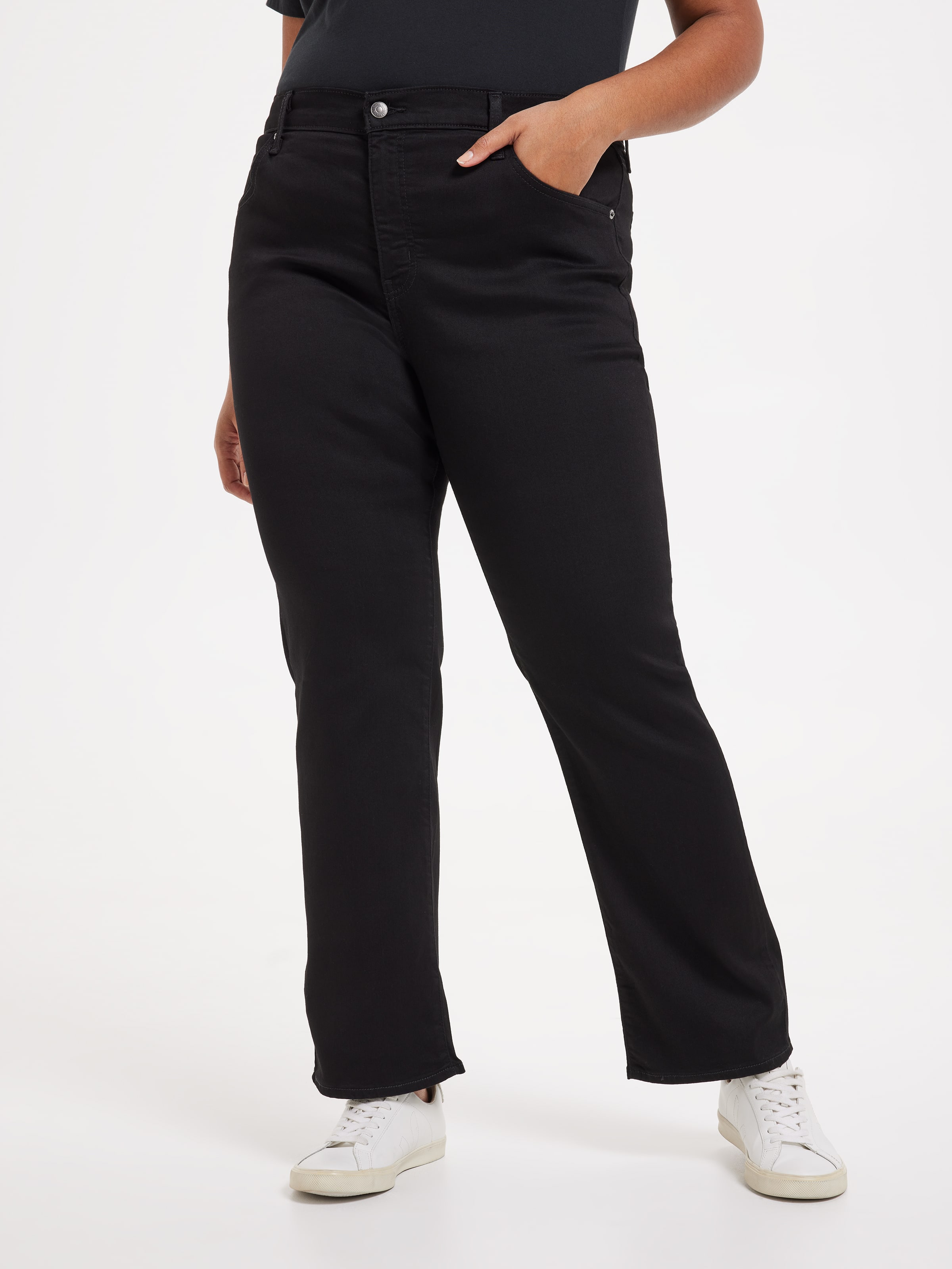 Curve 724 High Rise Jean In Soft Black
