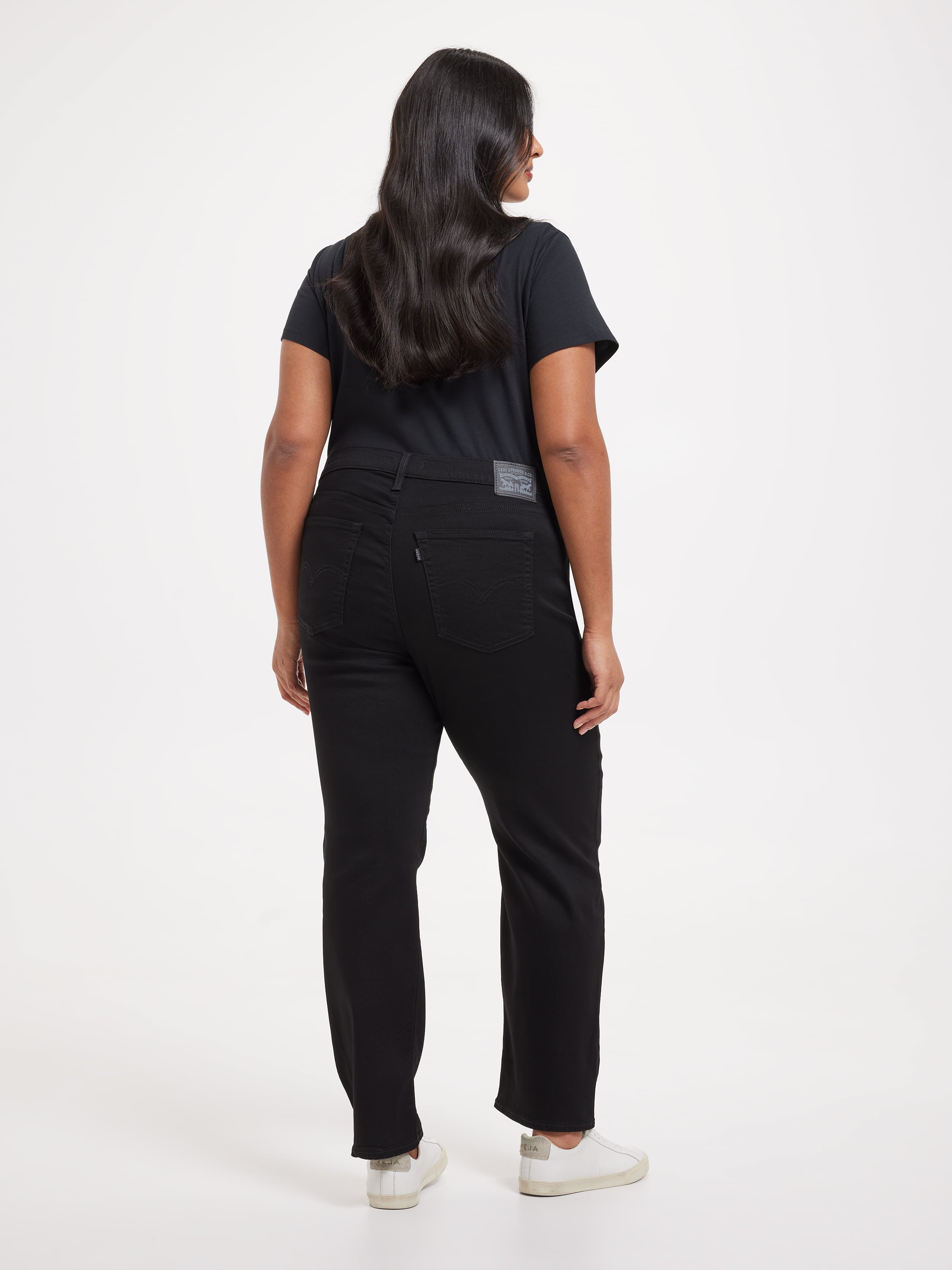 Image for Curve 724 High Rise Straight In Soft Black from JustGroupNZ