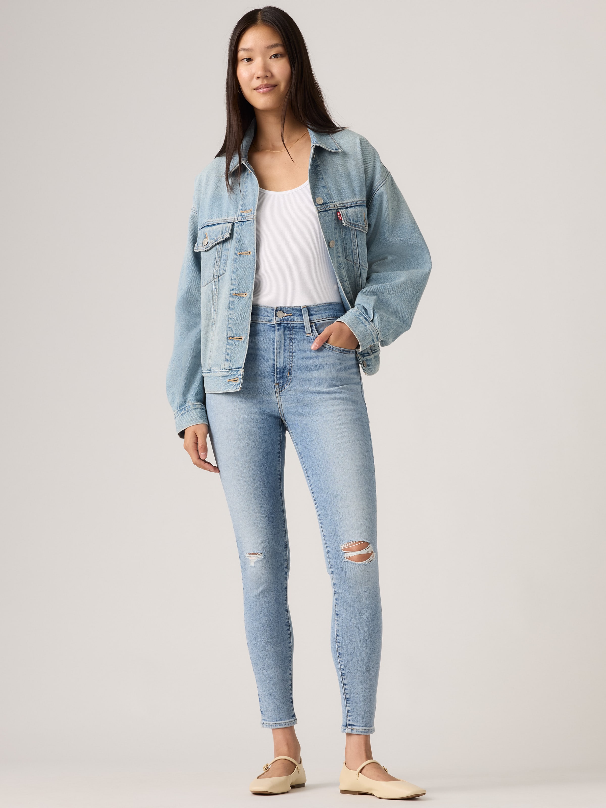 720 High Rise Super Skinny Jean In Fine Thank You