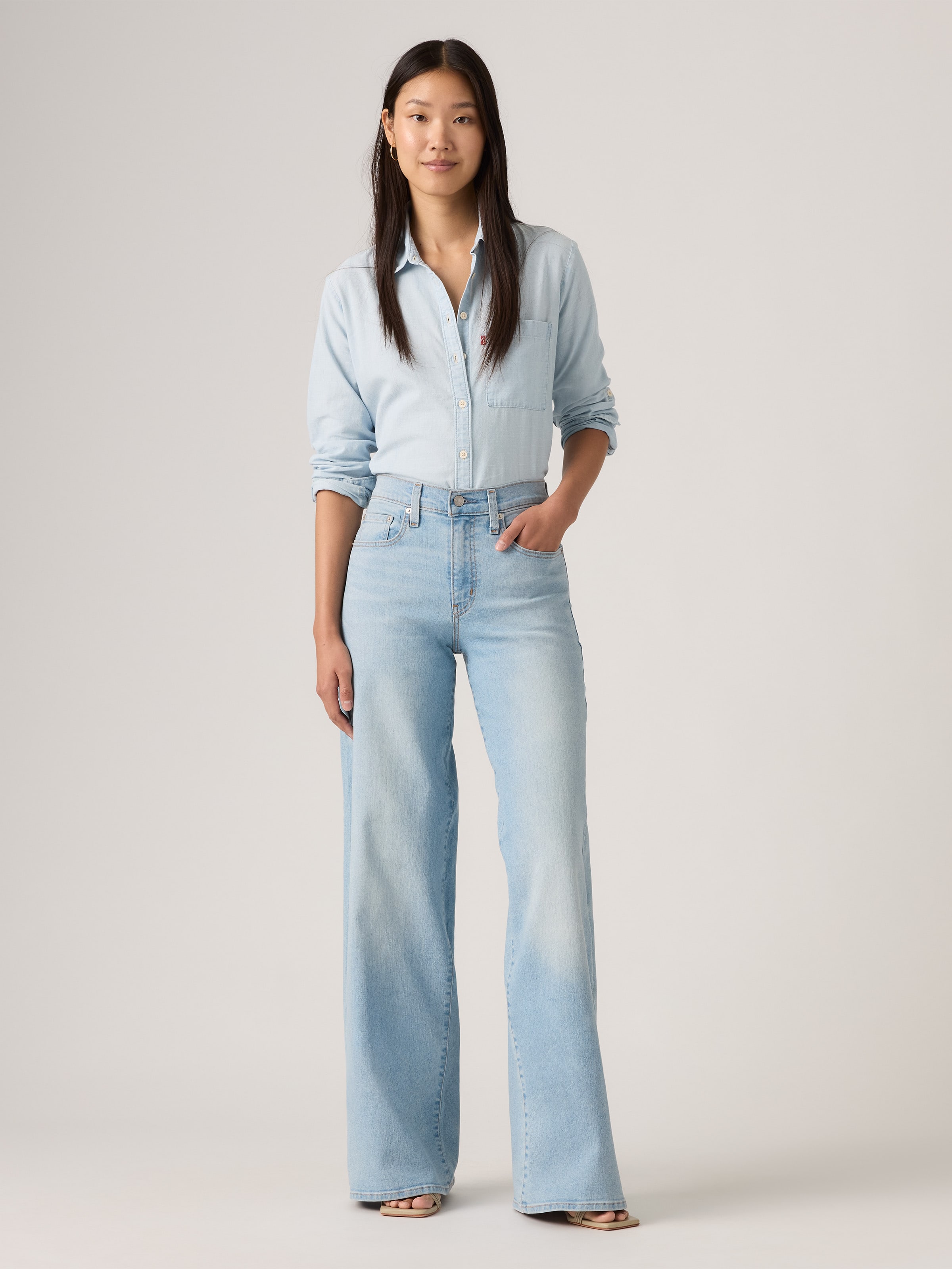 728 High Rise Wide Leg In Eternal Indigo Light