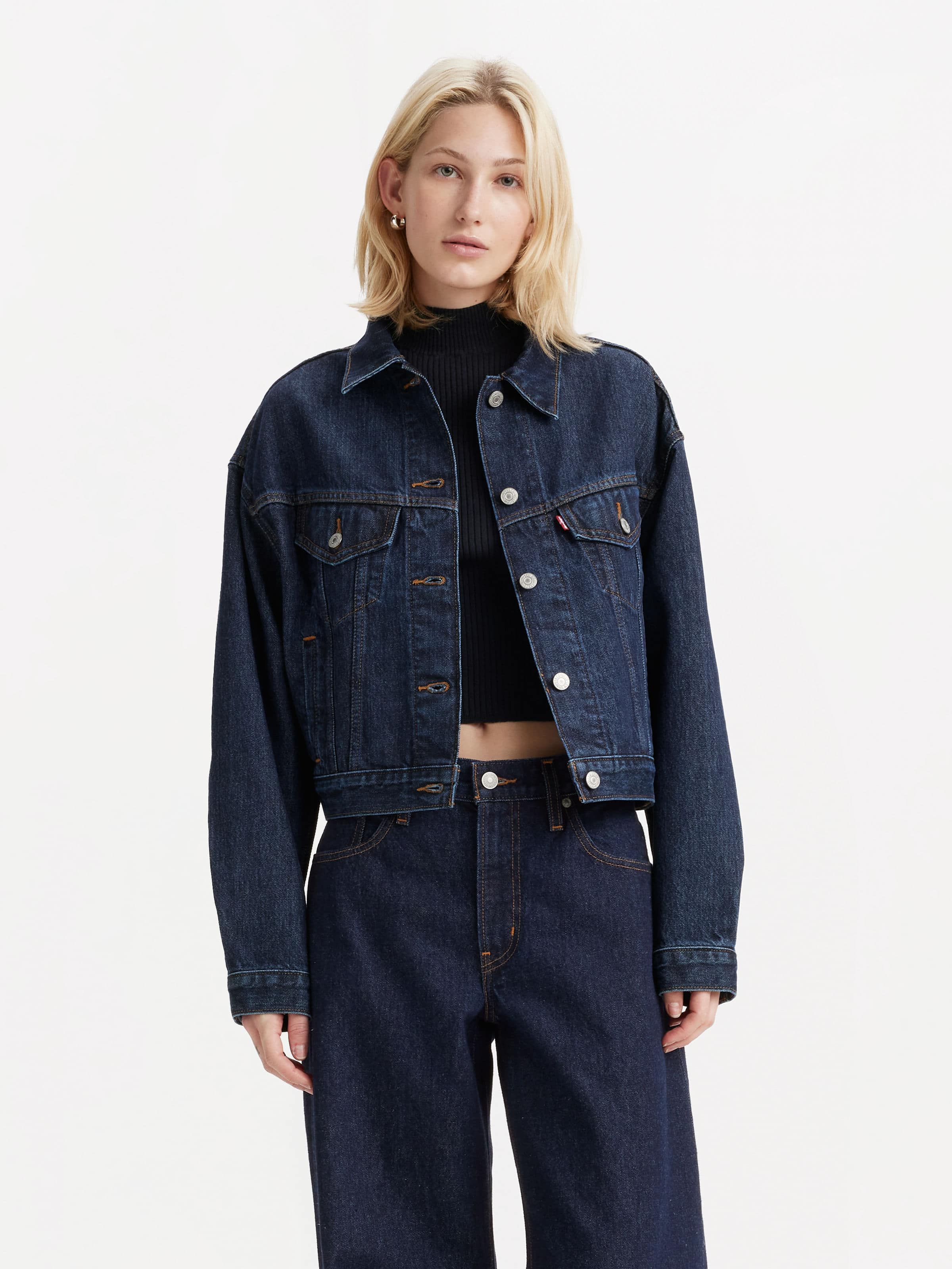 Shrunken 90S Trucker Jacket In Remember Together