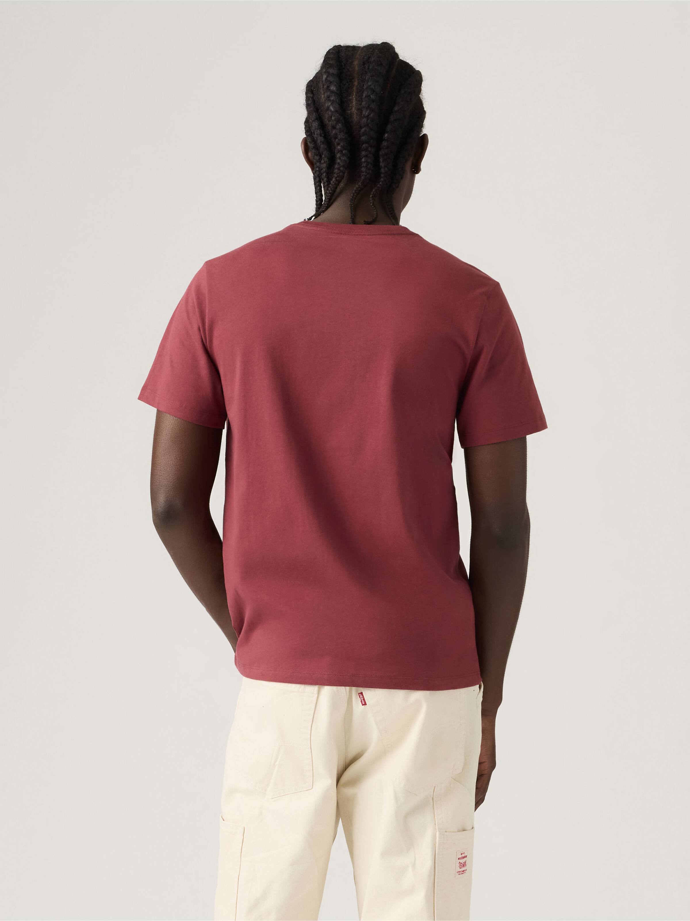 Original Hm Tee In Oxblood Red