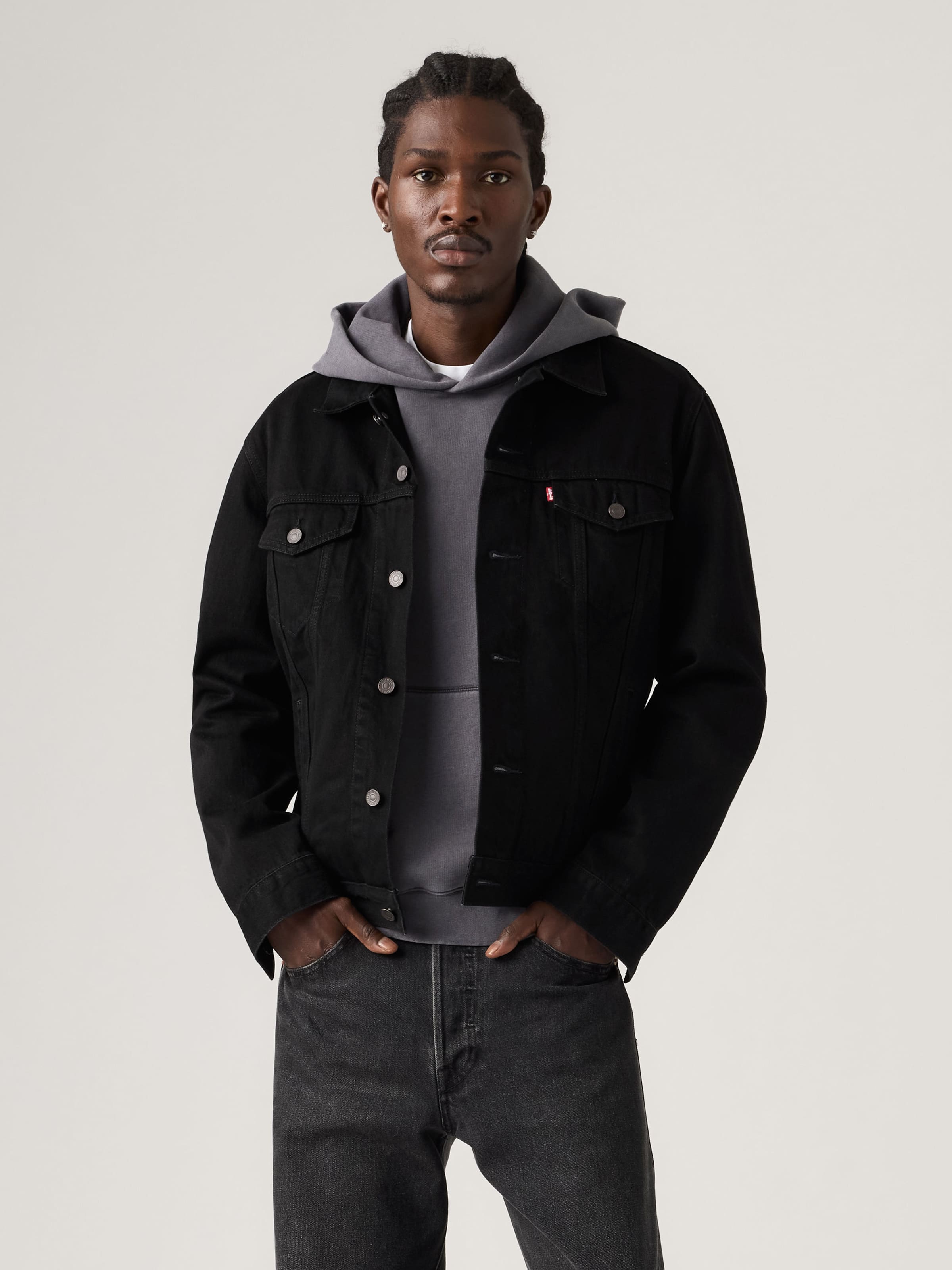 Trucker Jacket In Berk Night