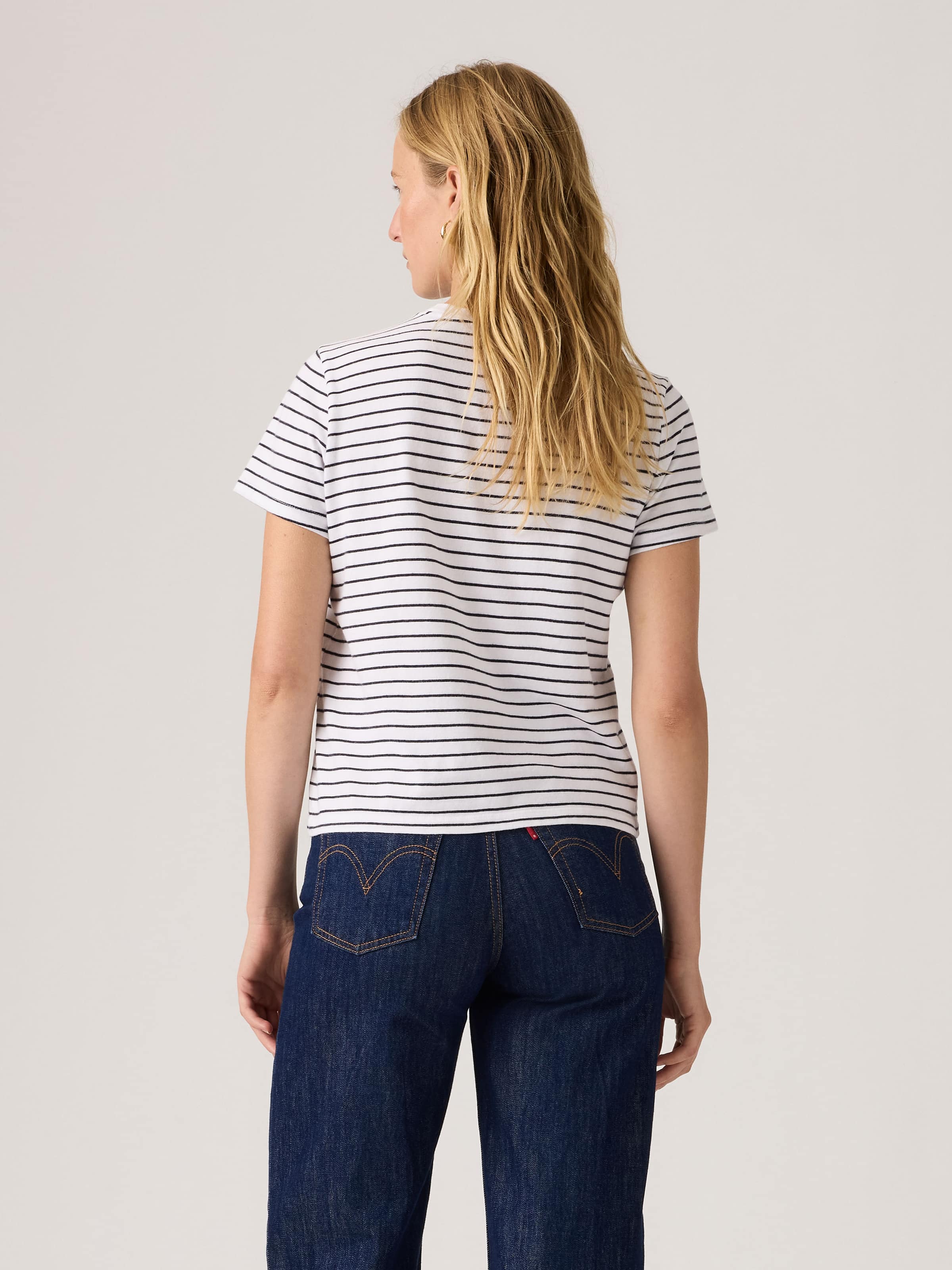 Favorite Cotton Tee Hm In Golf Course Stripe