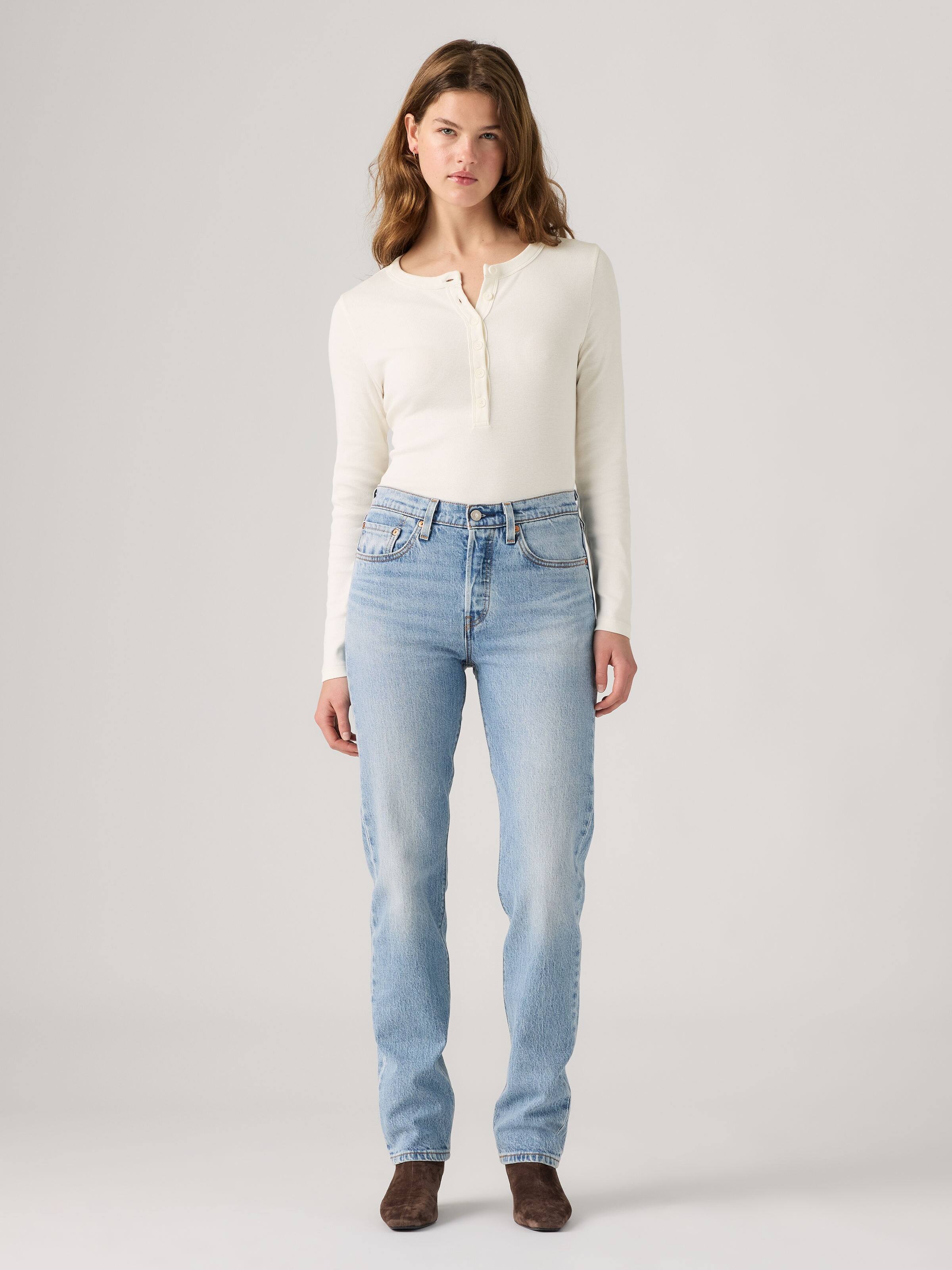 501 Jeans For Women In Lazy Frame