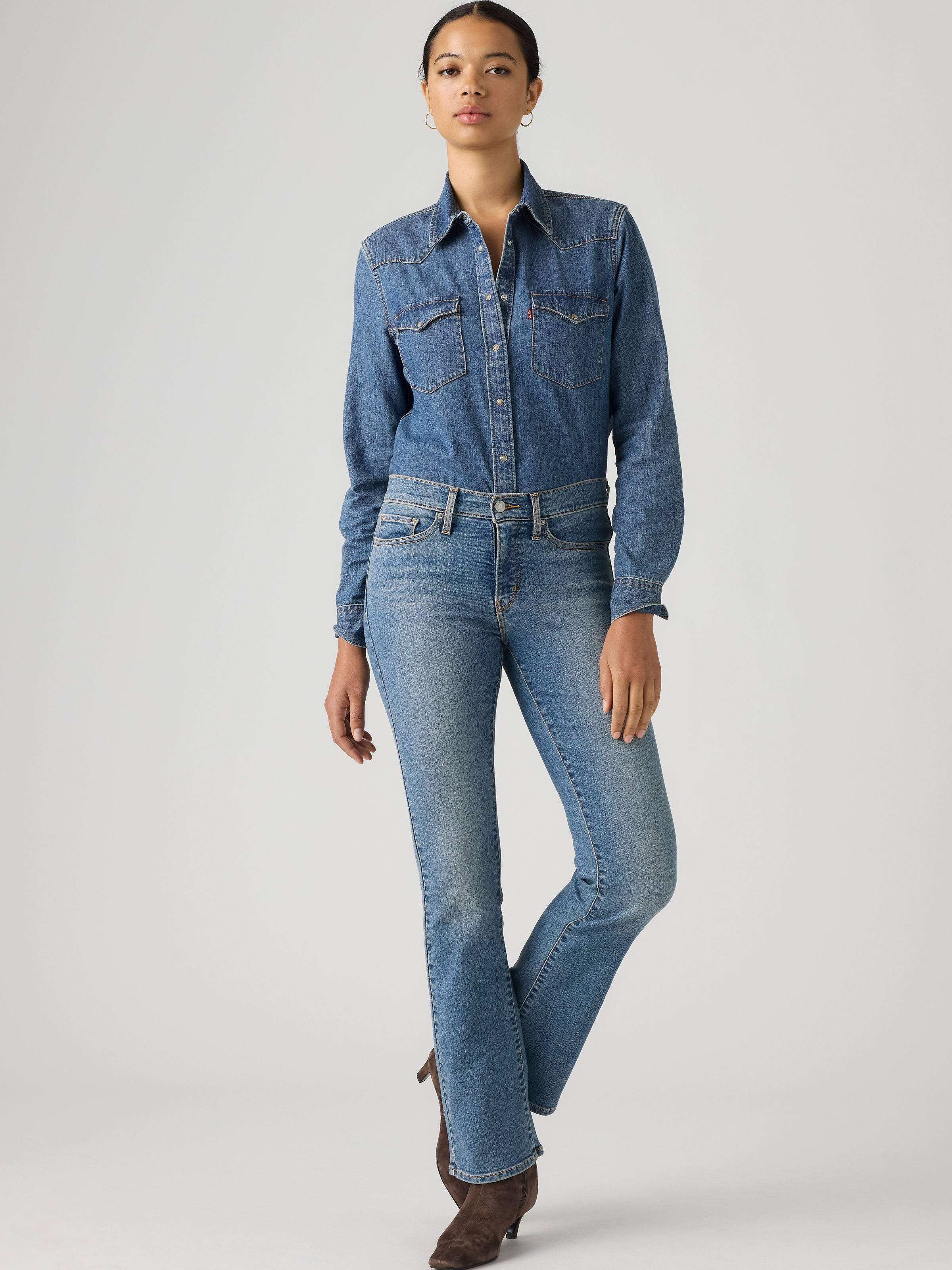 315 Bootcut Jean In Camp Denim