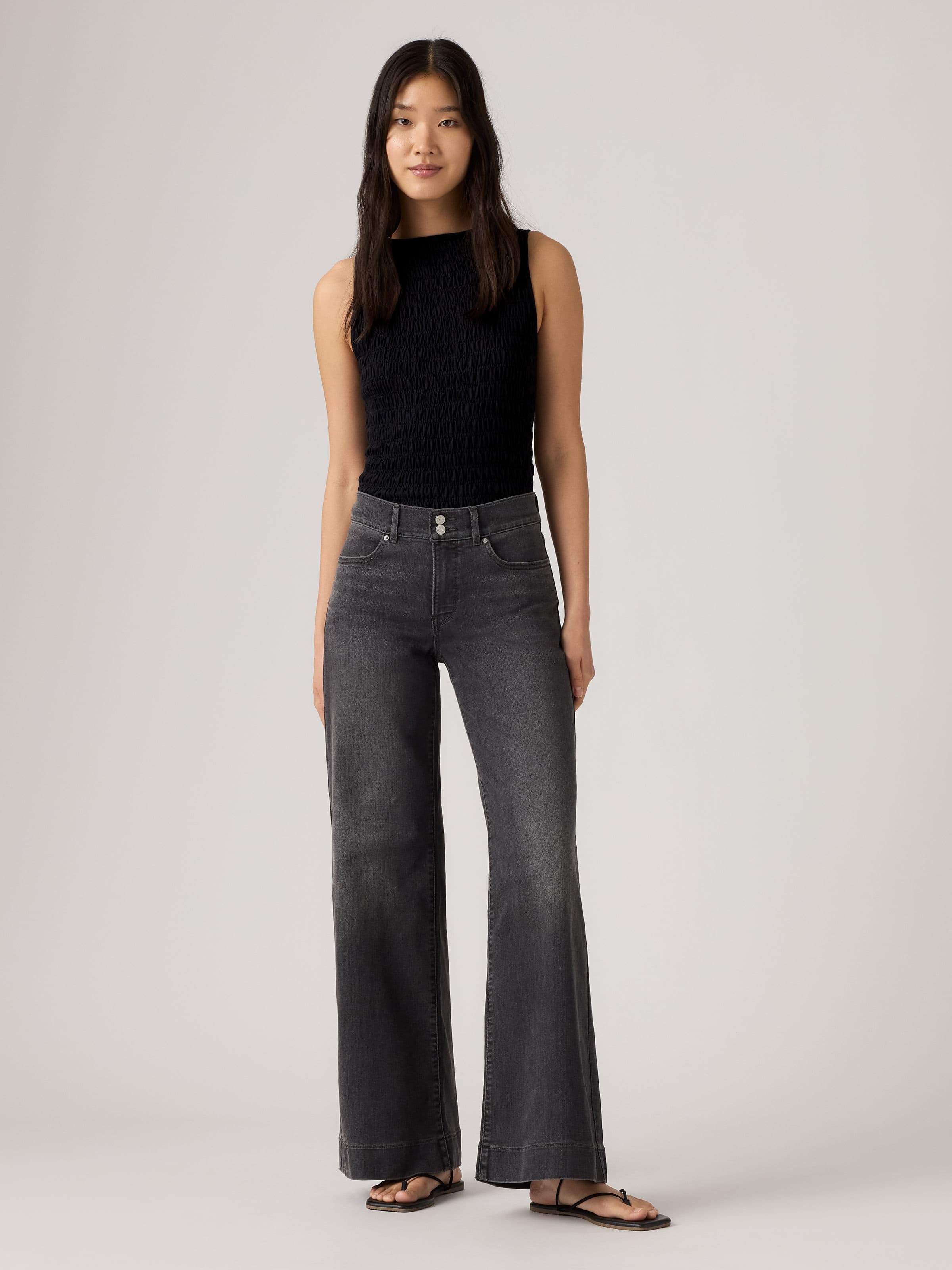 318 Tailored Wide Leg In State Line