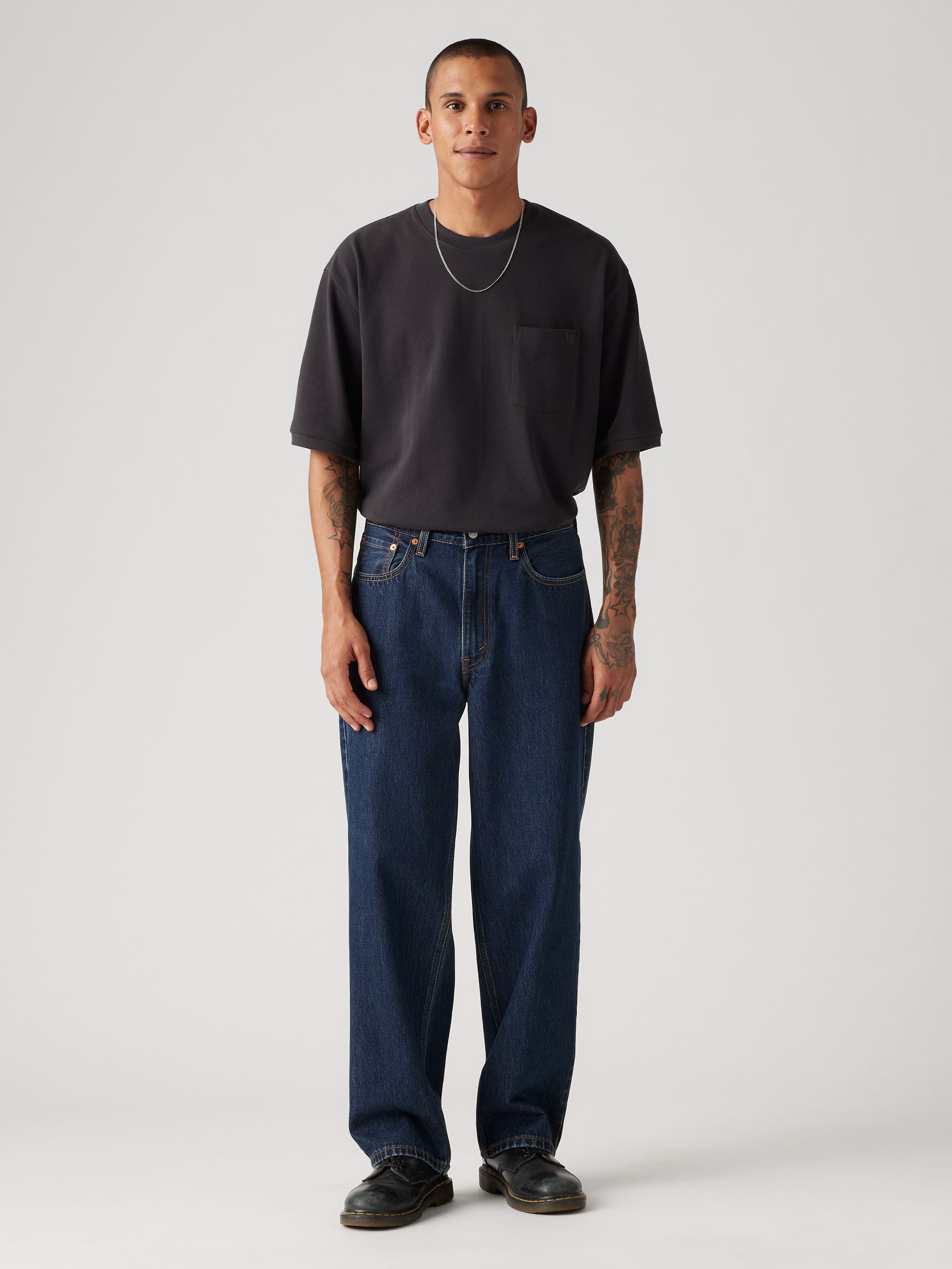 578 Baggy Rinse Cruser Denim