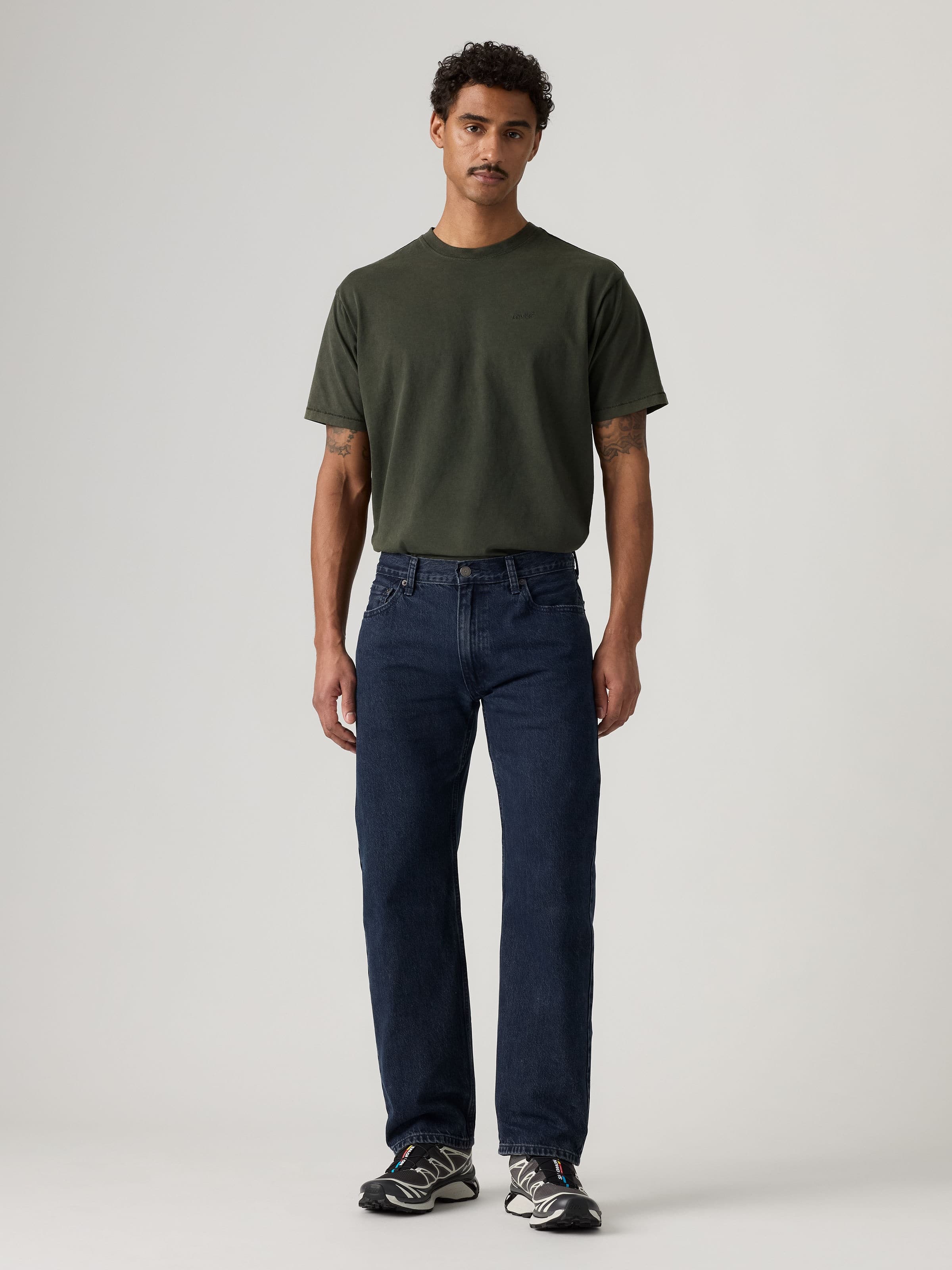 555 Relaxed Straight In Luna Blue