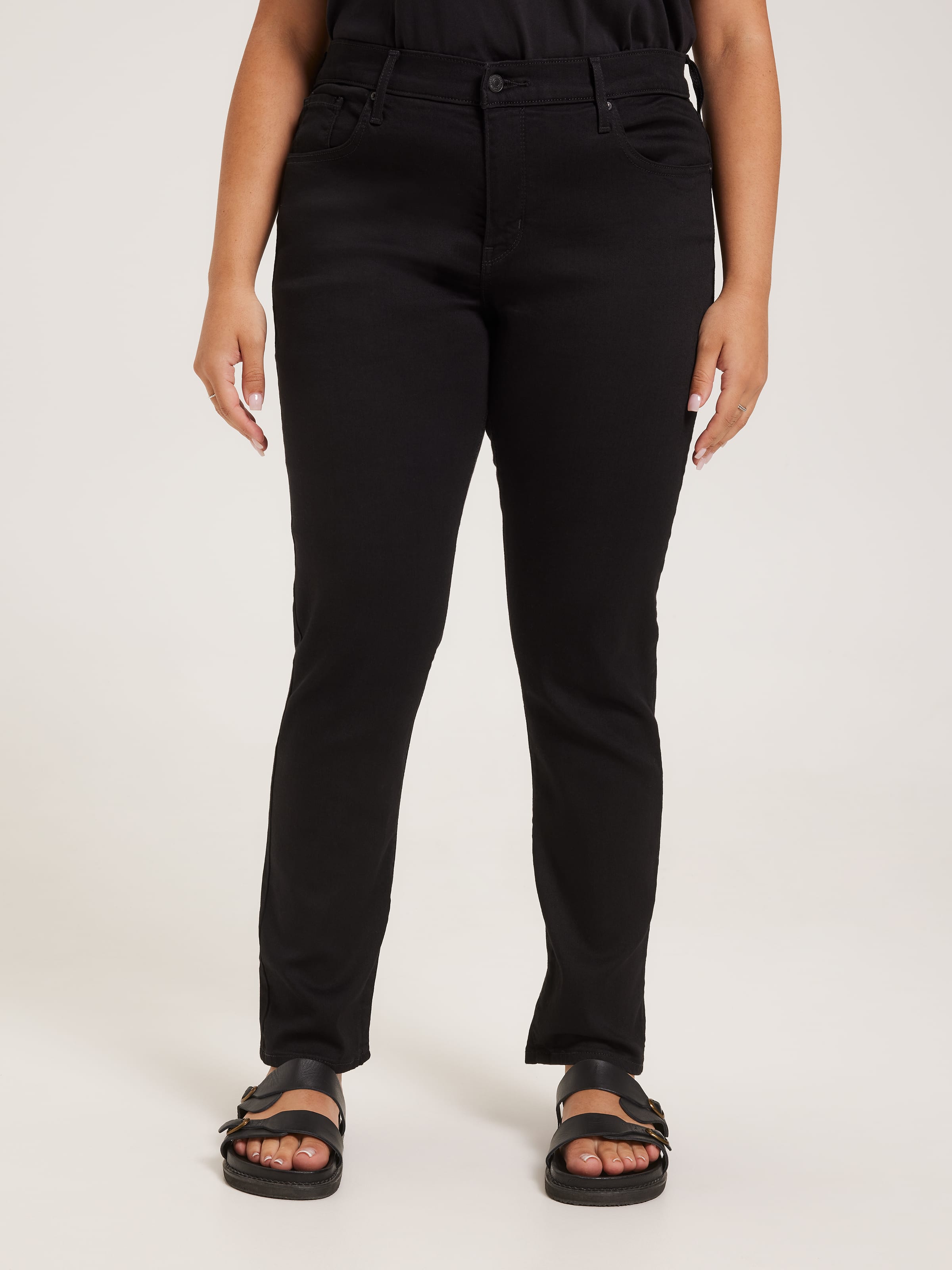 Curve 311 Shaping Skinny Jean In Soft Black Just Jeans Online