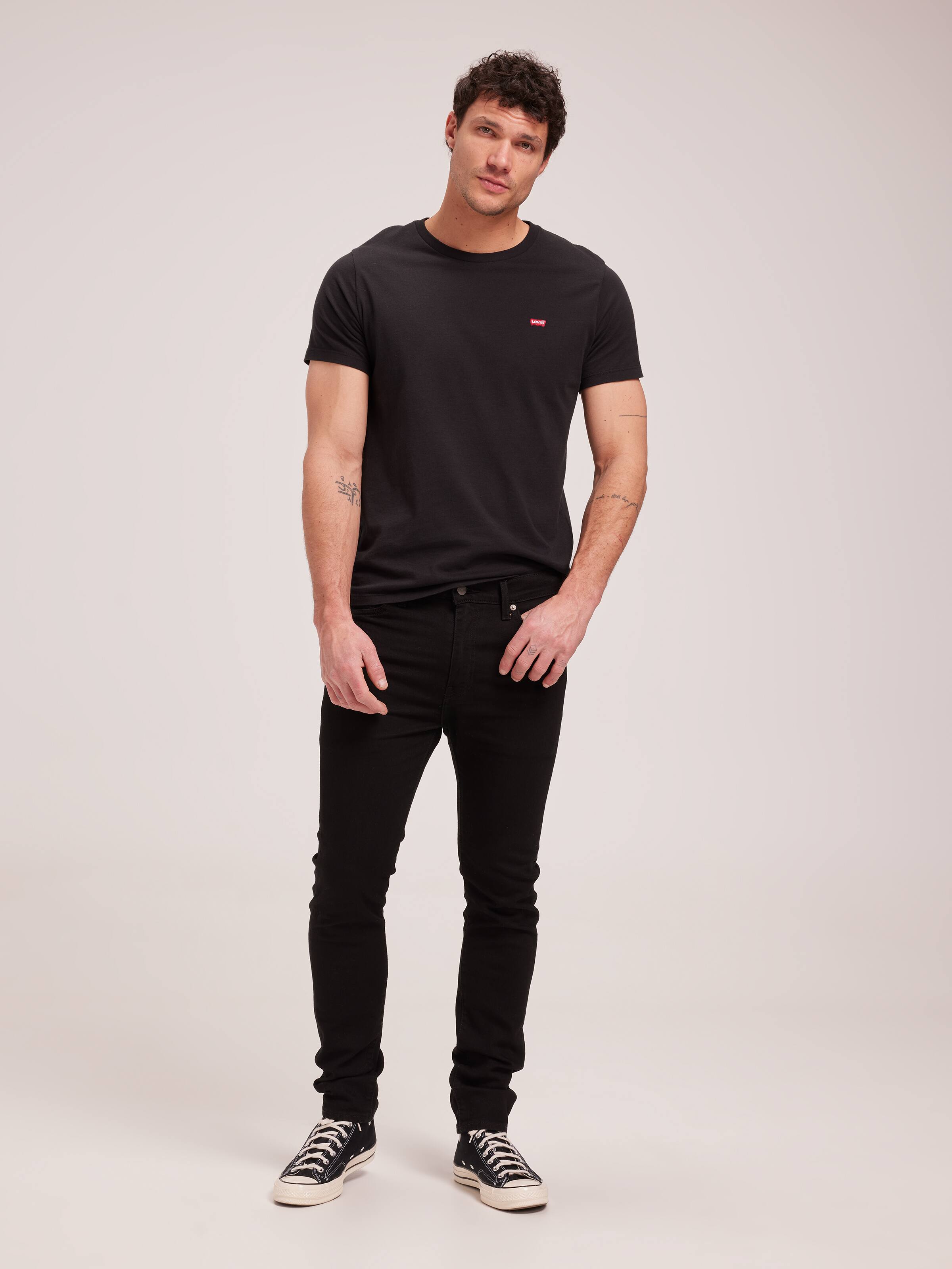 510 Skinny Jean In Nightshine Black Just Jeans Online