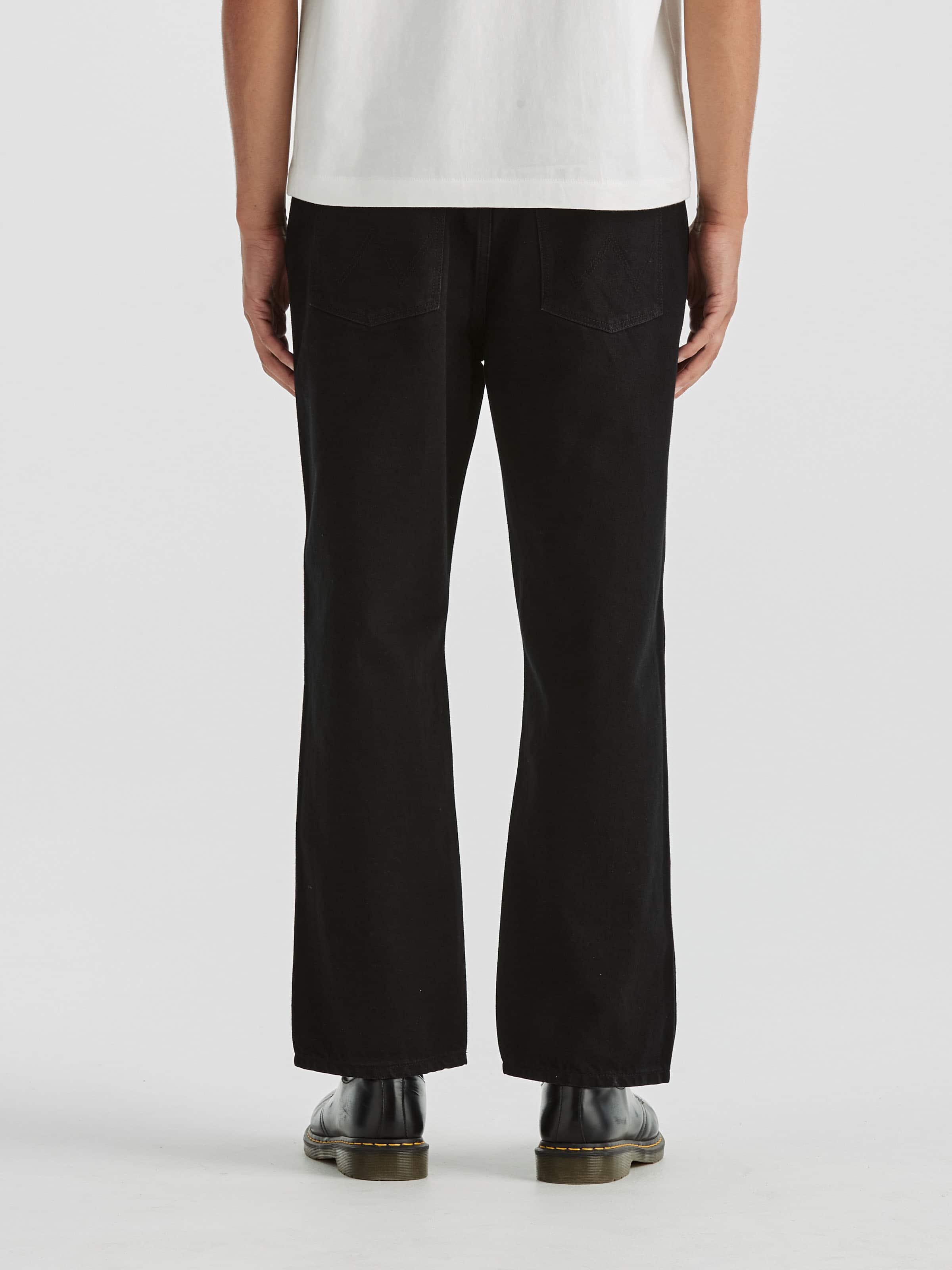 Slacker Jean In Steele Black