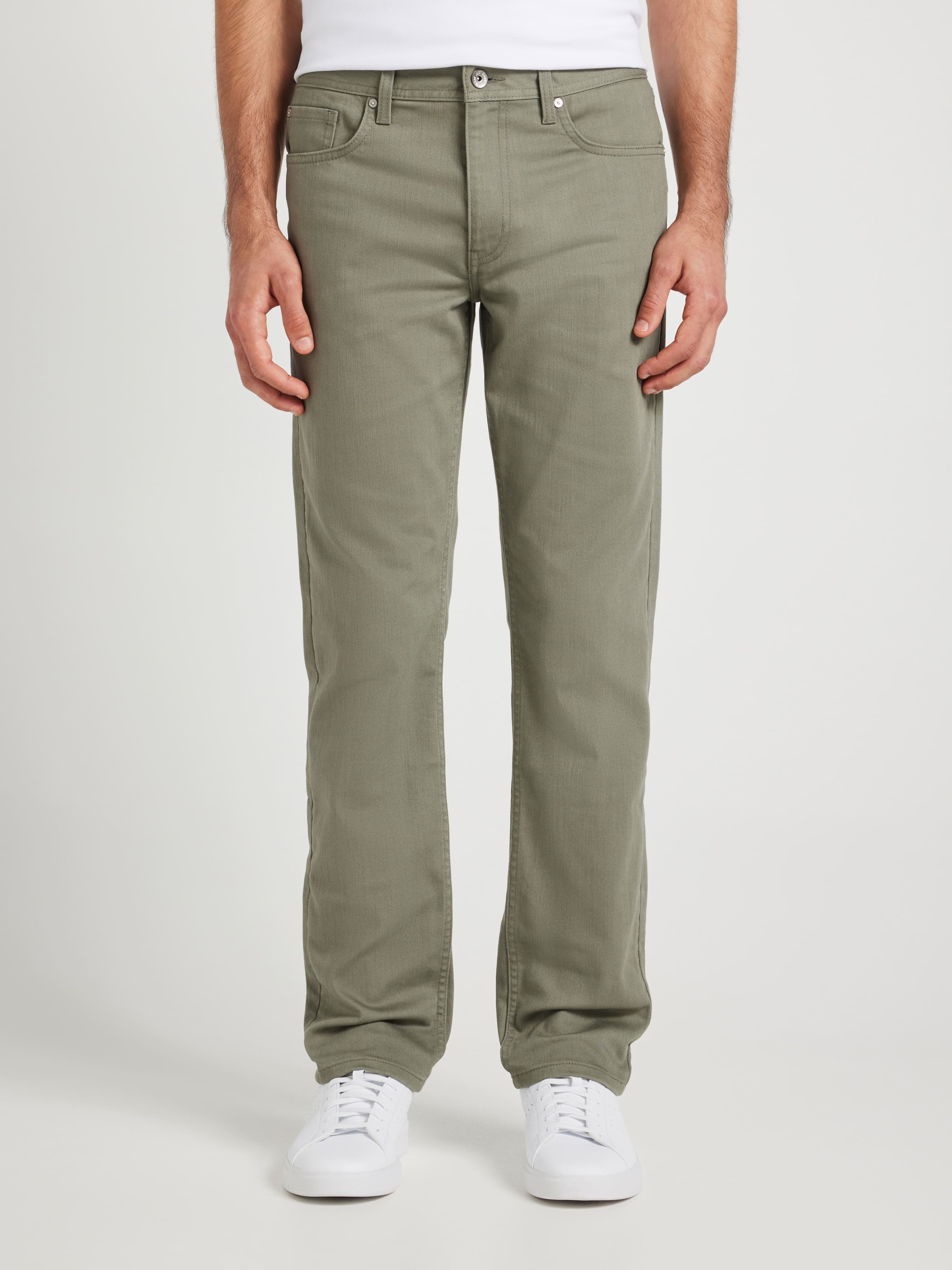 Stretch Regular Straight Leg Jean