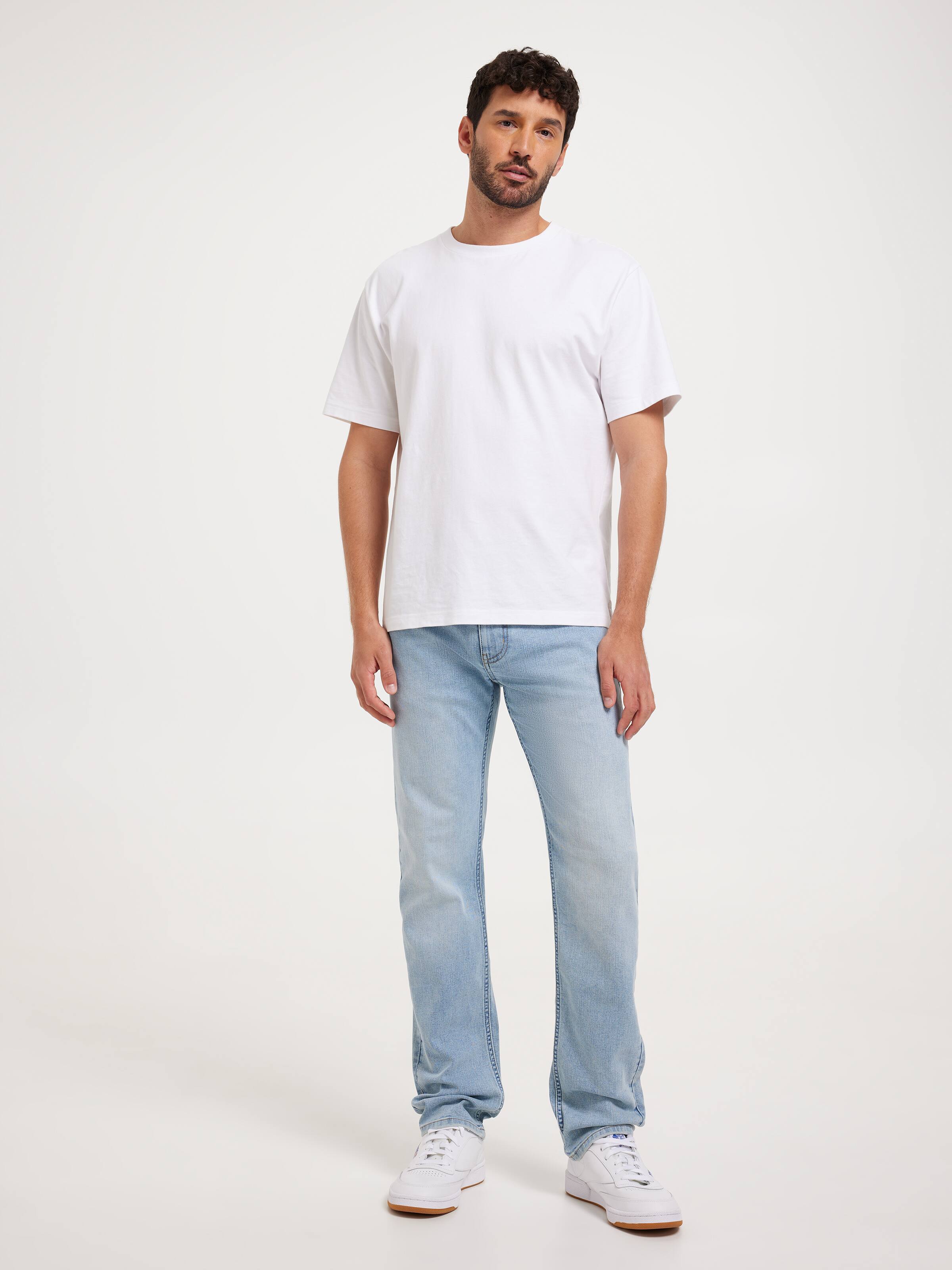 Stretch Regular Straight Leg Jean