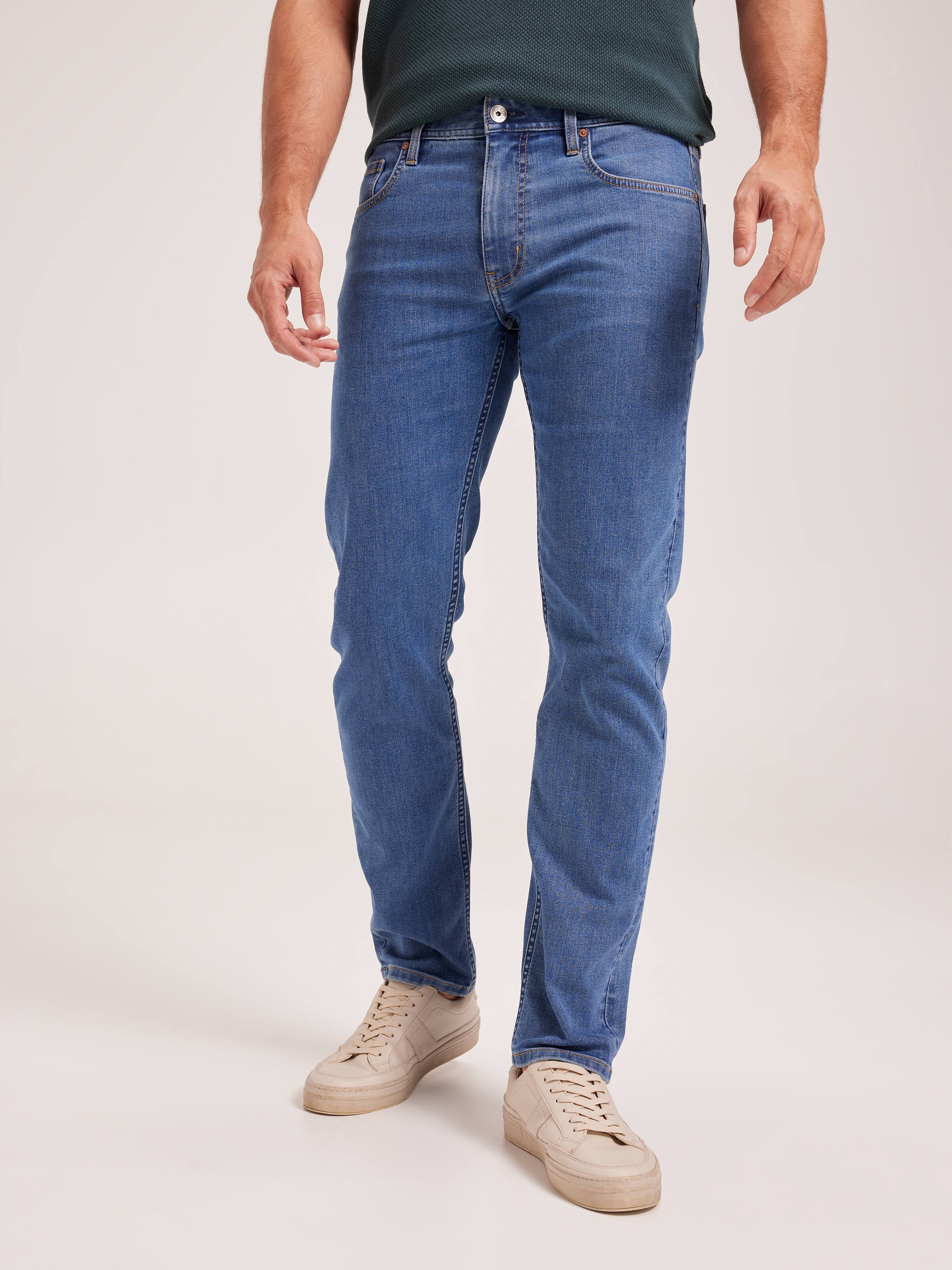 Stretch Regular Straight Leg Jean