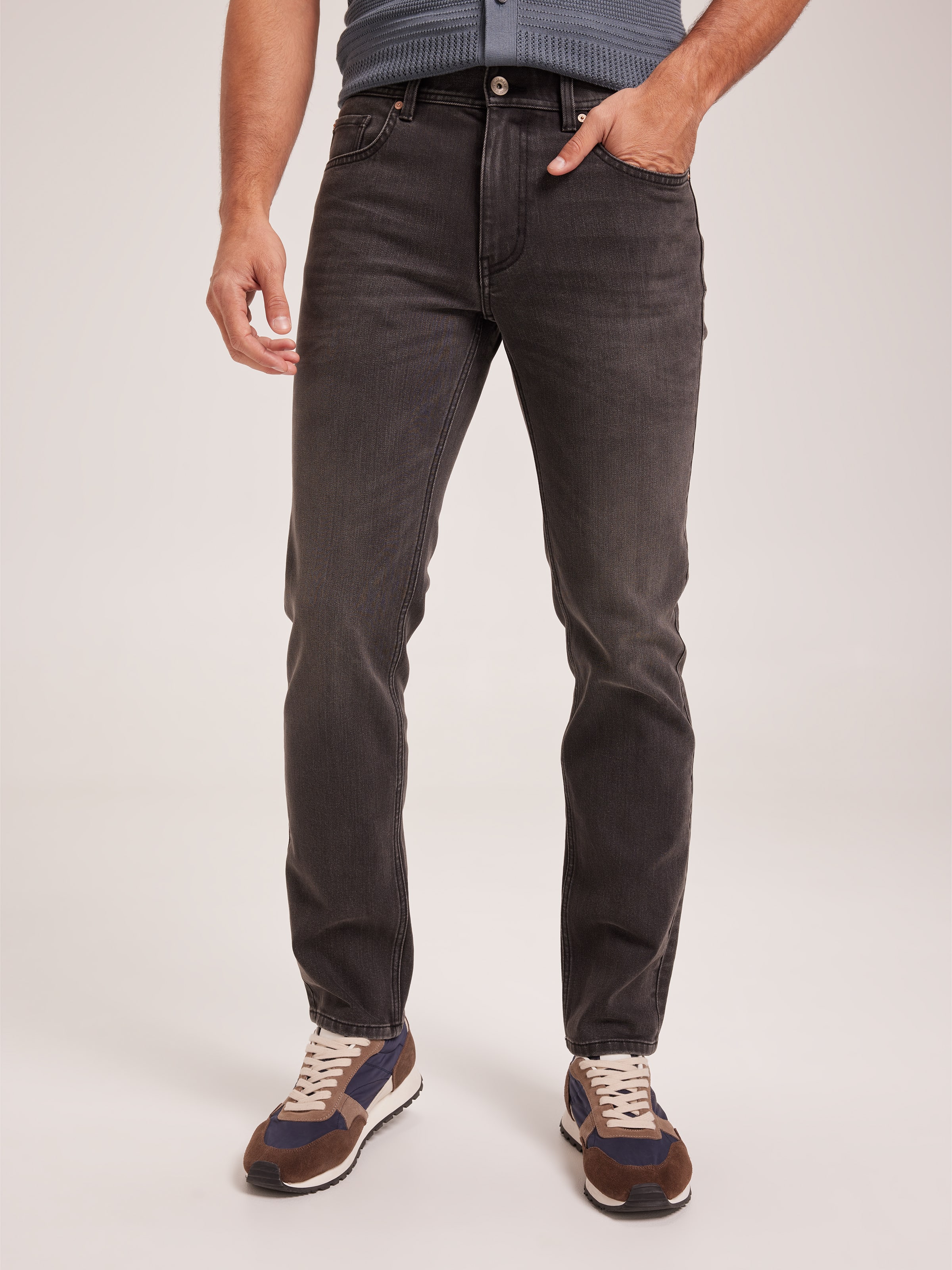 Stretch Regular Straight Leg Jean