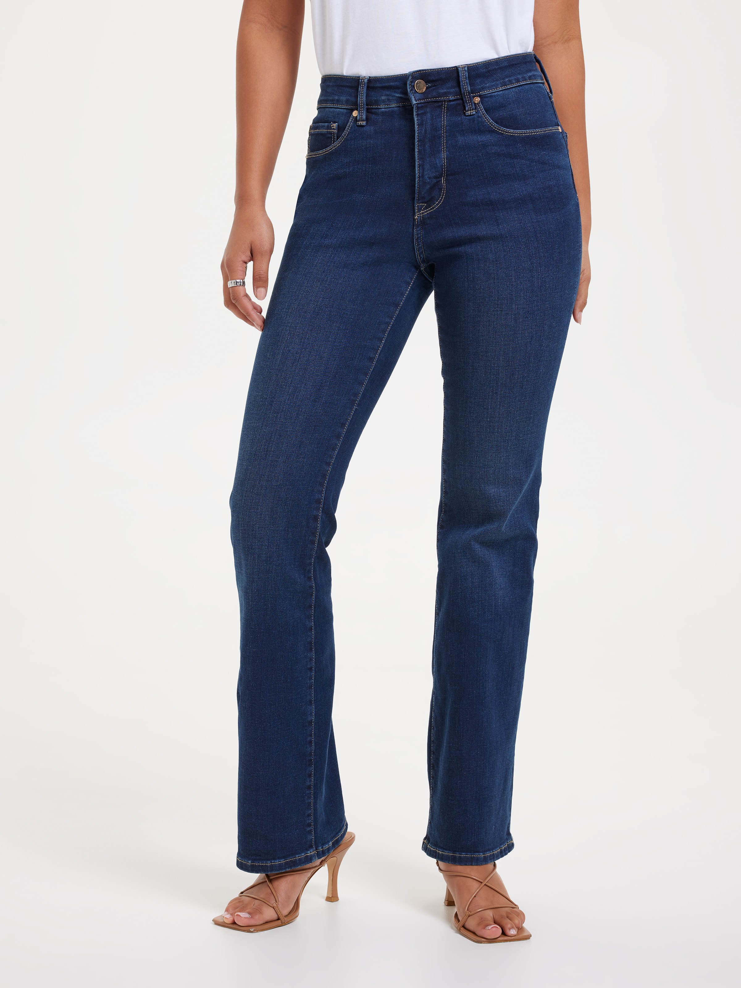 Reformed High Rise Bootcut Jean