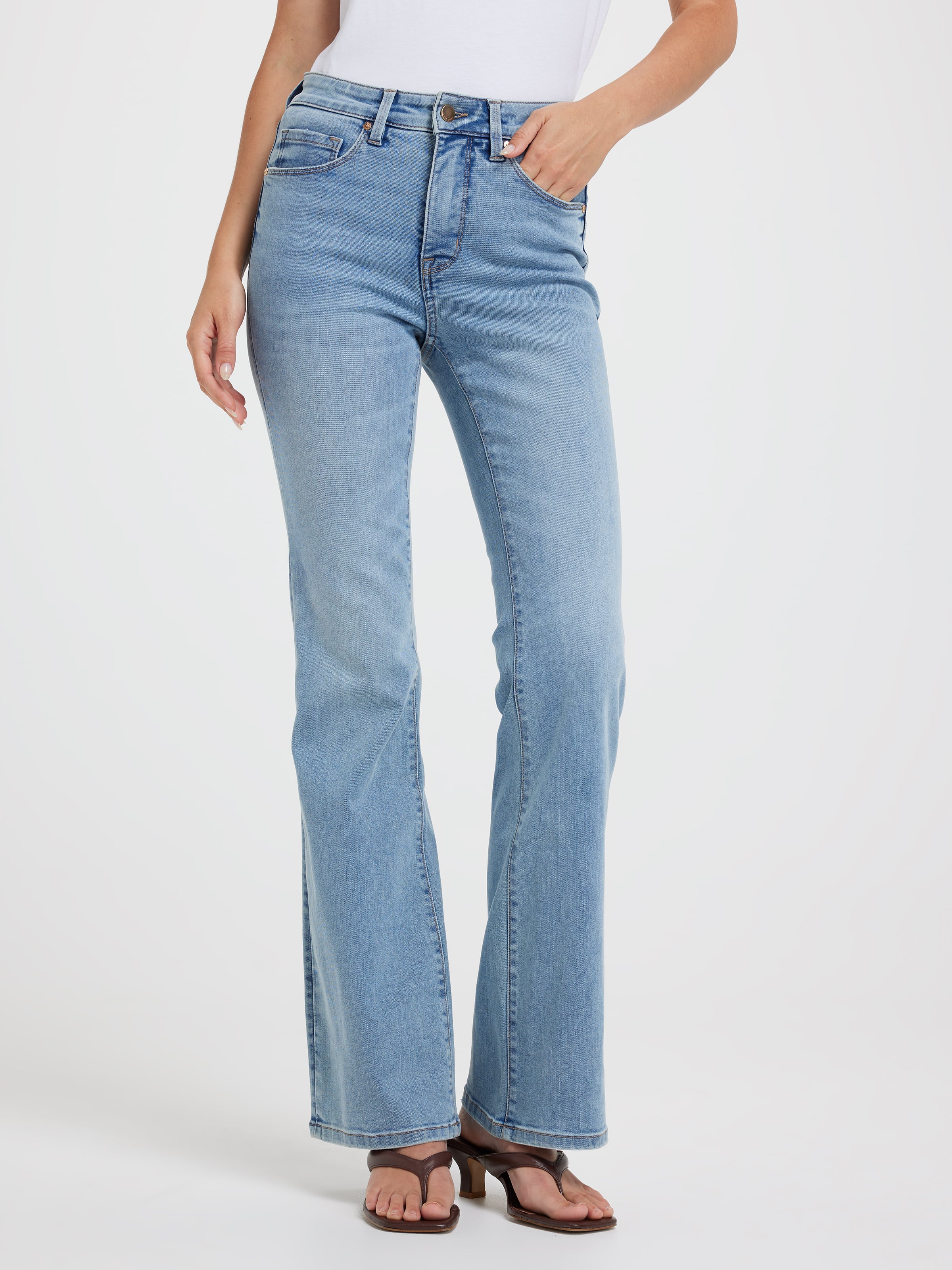 Reformed High Rise Bootcut Jean